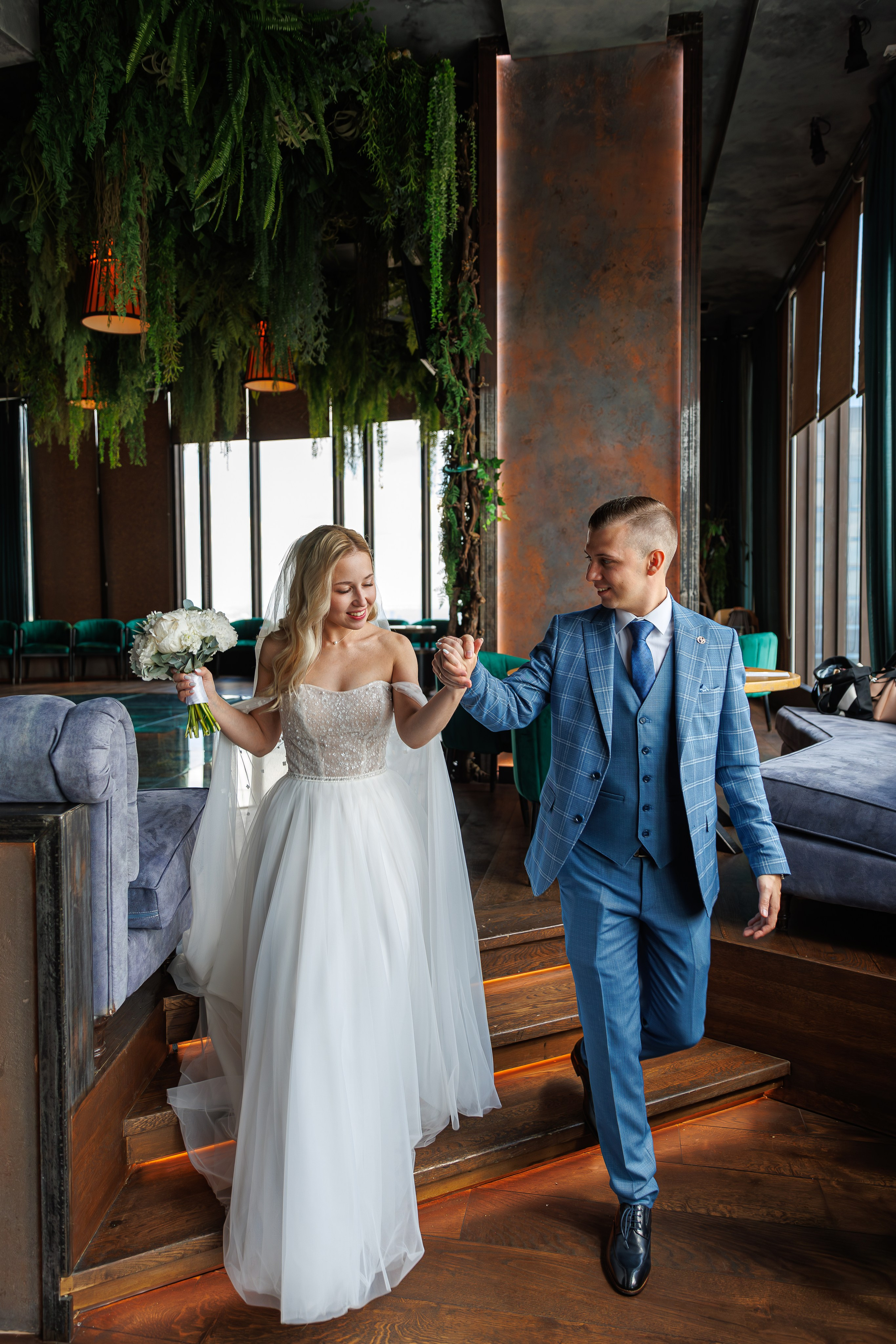 Свадьба в Москва сити и в ресторане Republic Hall. Свадебный фотограф Москва и МО Сергей Киржаев