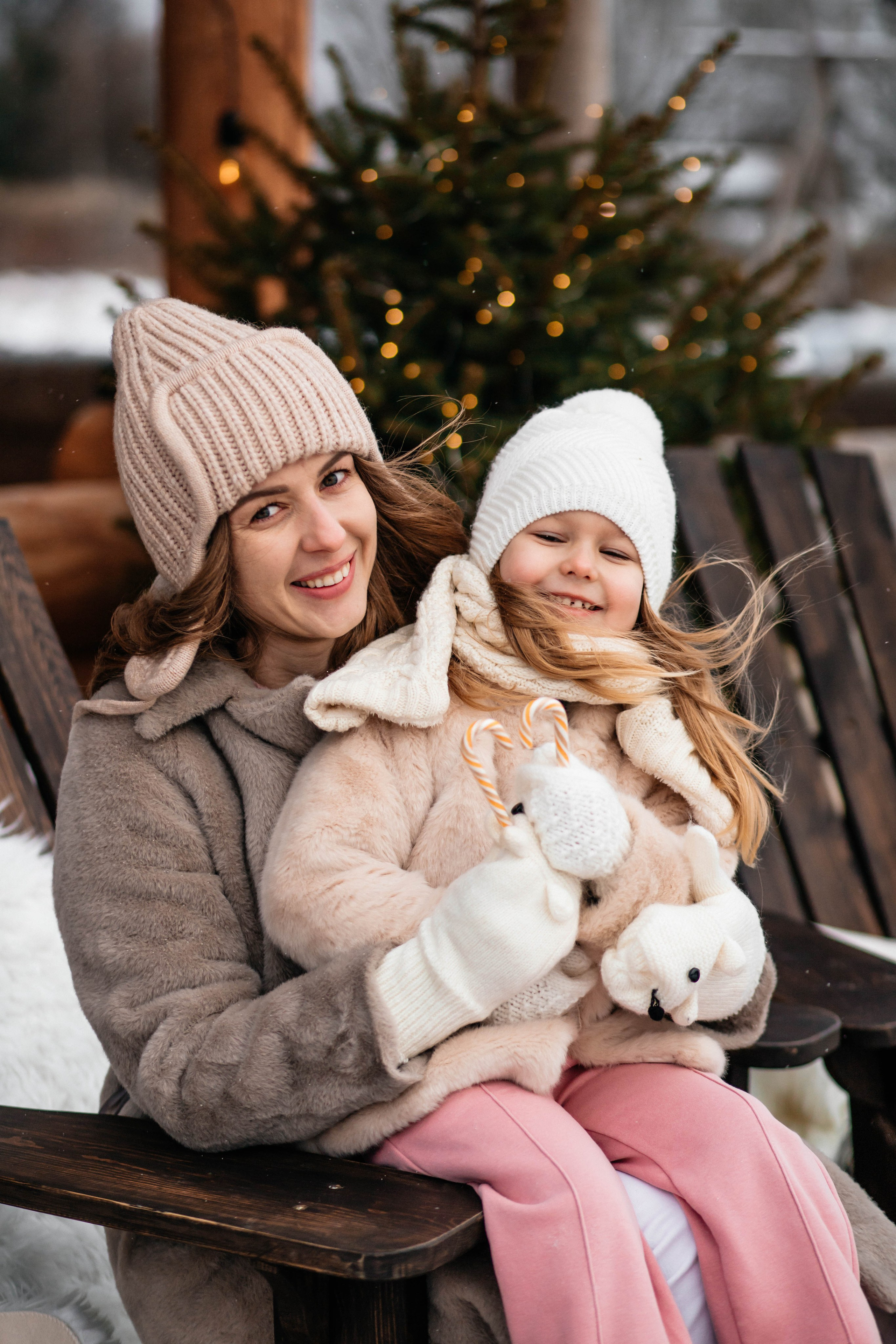Зимнее мама+доча. Свадебный и семейный фотограф Витебск
