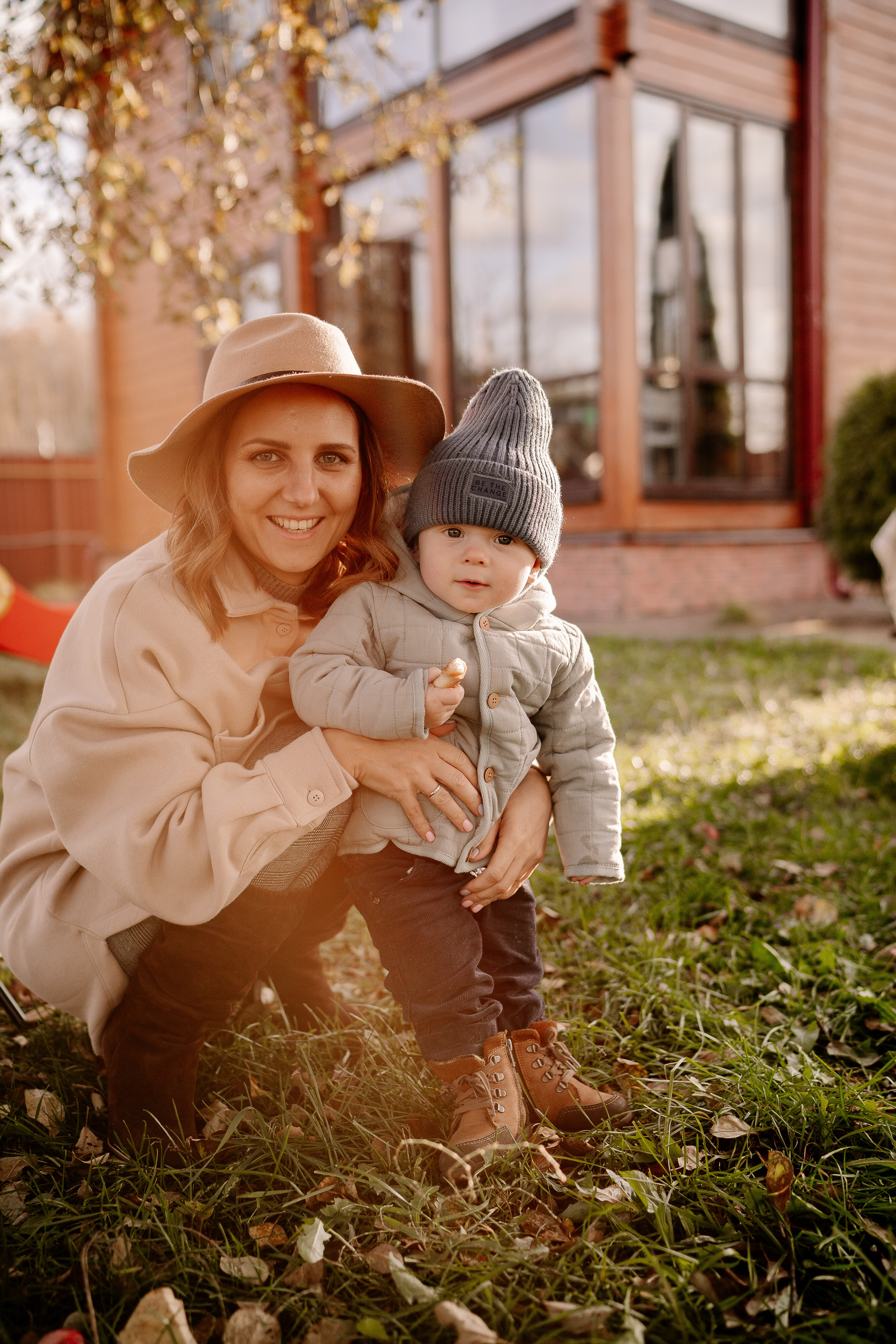 Малыш Глеб и мама Надя. Искренний фотограф
