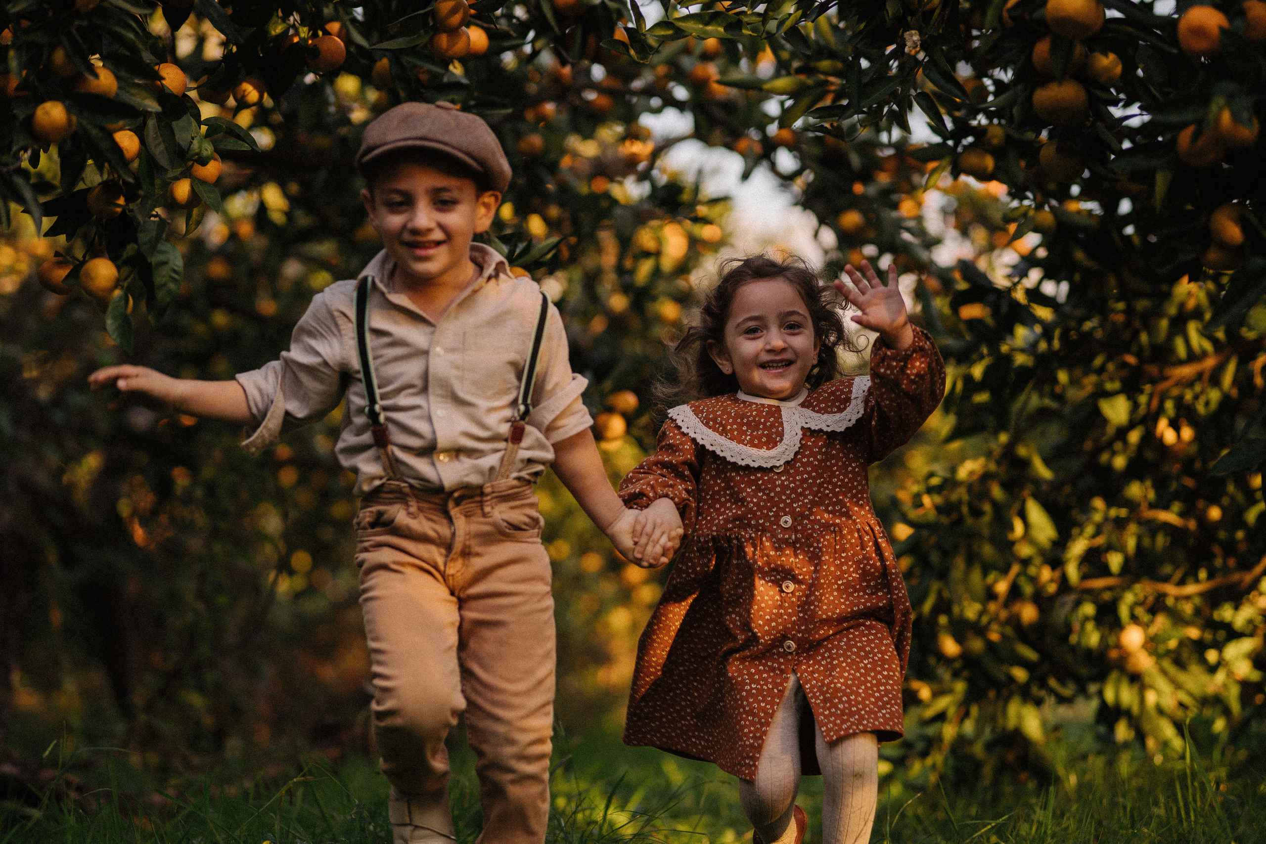 В мандариновых садах Абхазии. Искренний фотограф