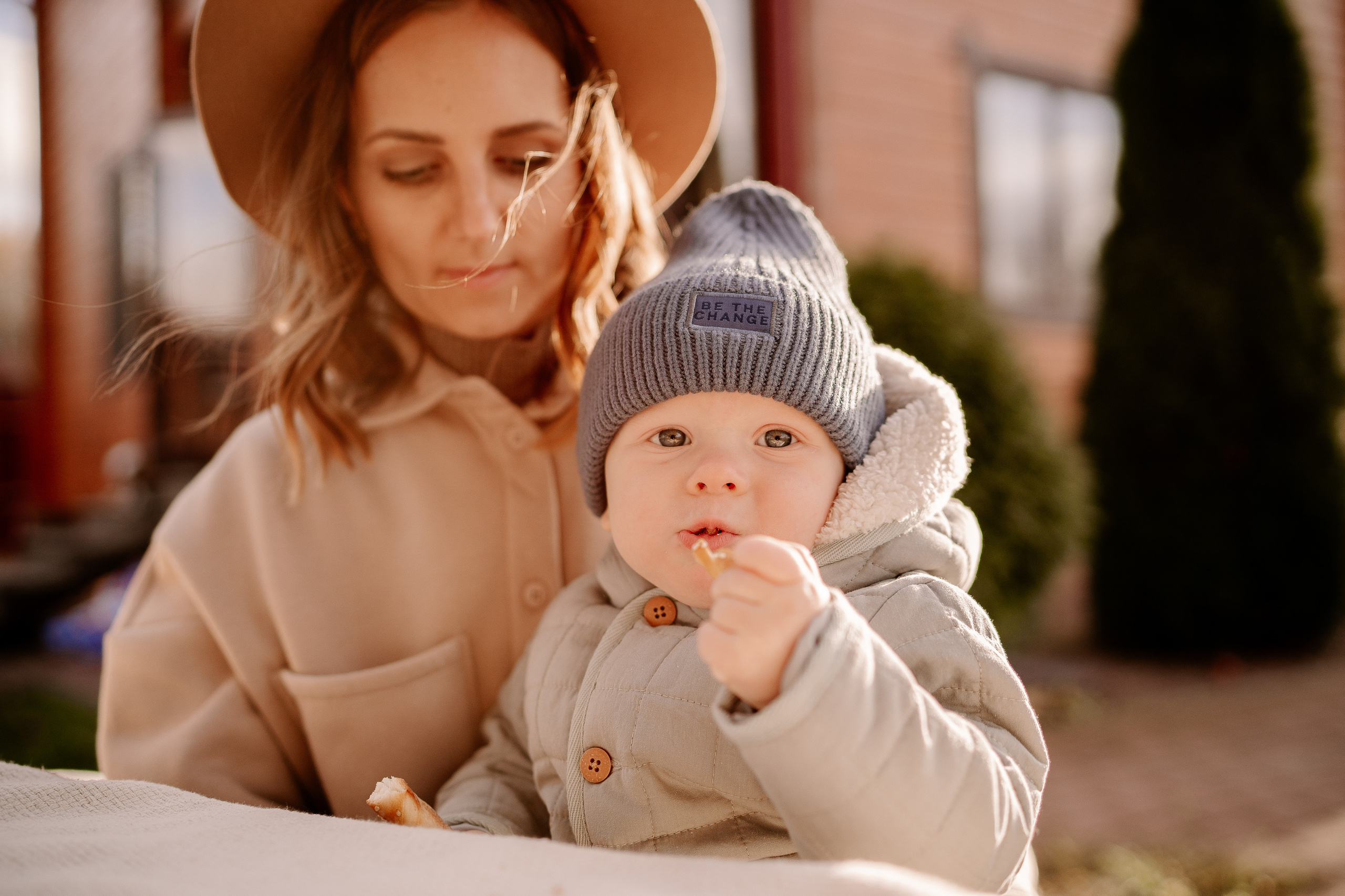 Малыш Глеб и мама Надя. Искренний фотограф