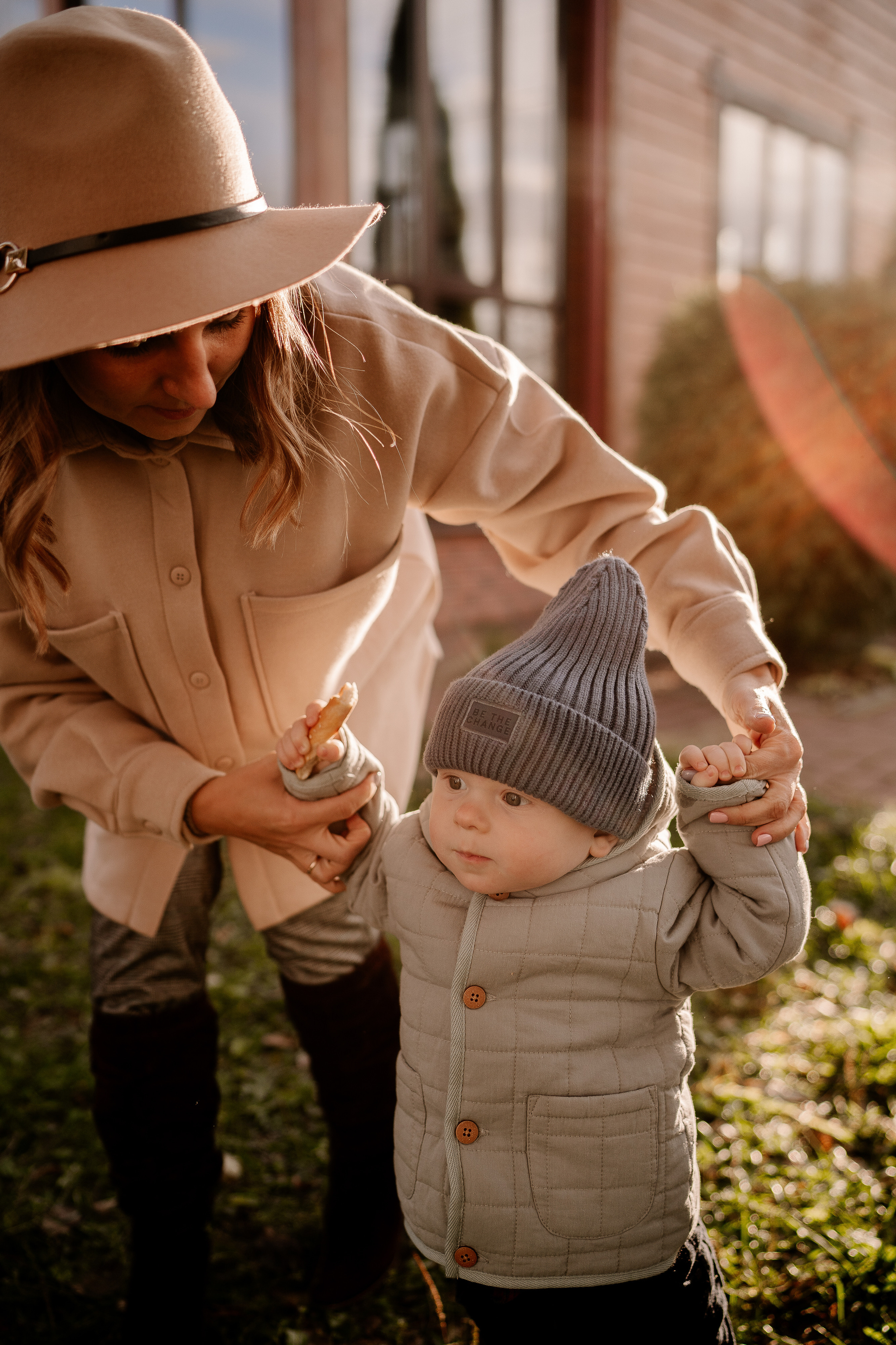 Малыш Глеб и мама Надя. Искренний фотограф