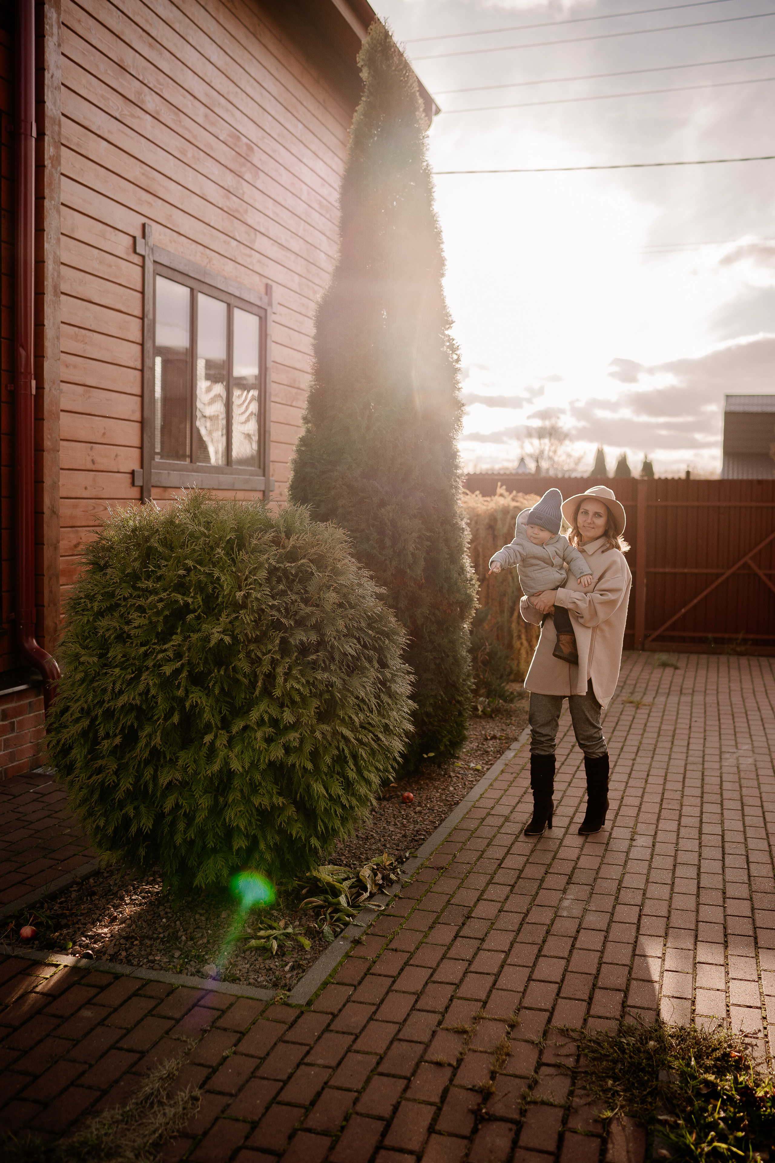 Малыш Глеб и мама Надя. Искренний фотограф