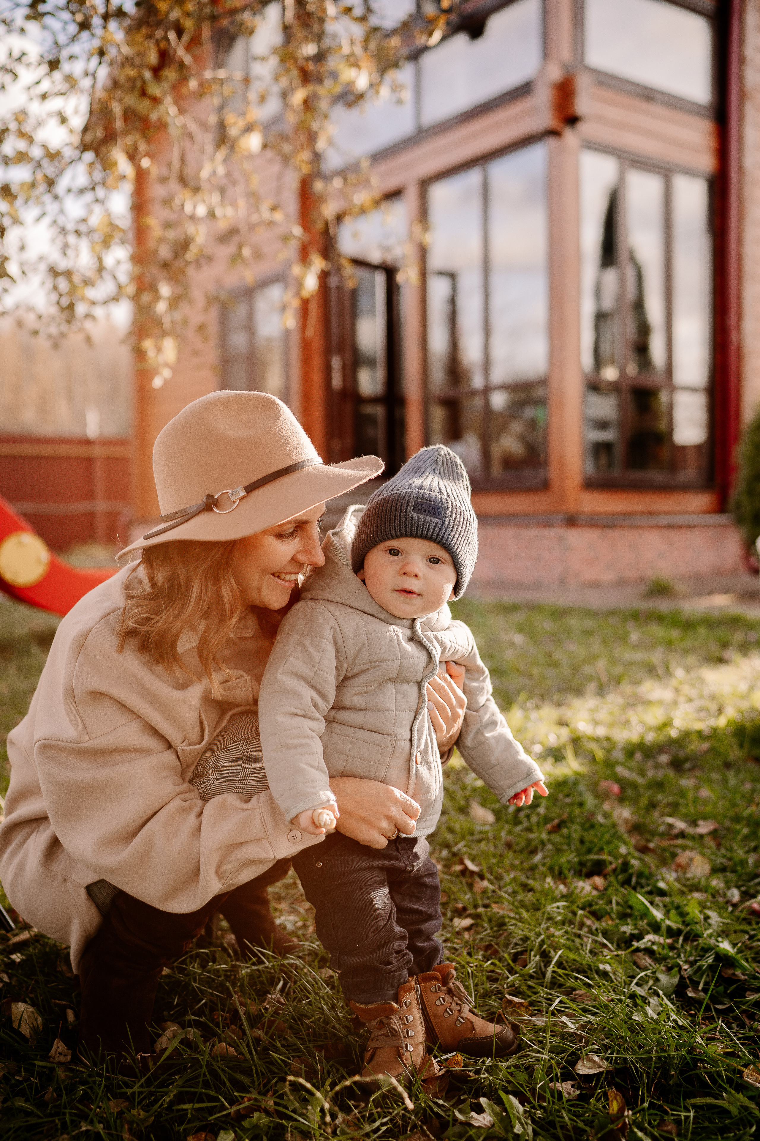 Малыш Глеб и мама Надя. Искренний фотограф