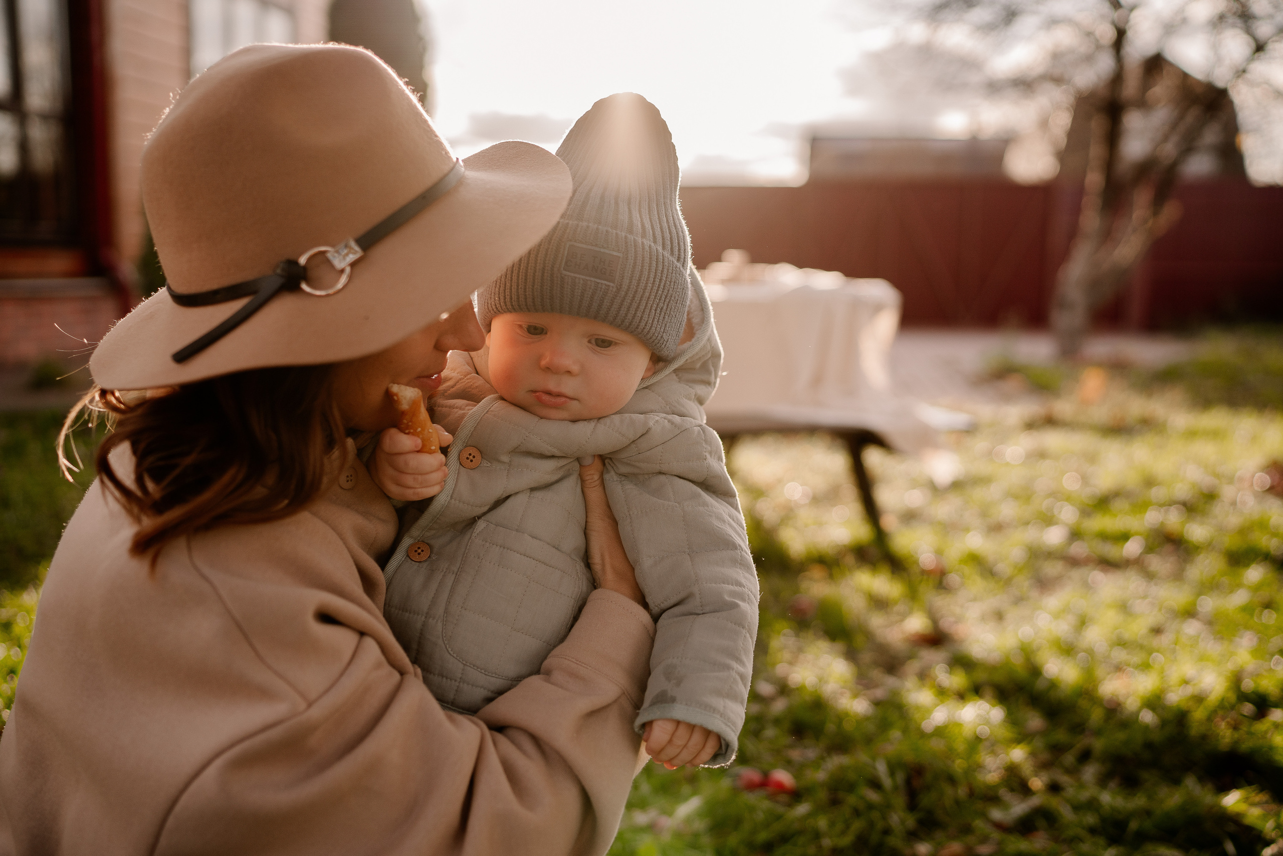 Малыш Глеб и мама Надя. Искренний фотограф