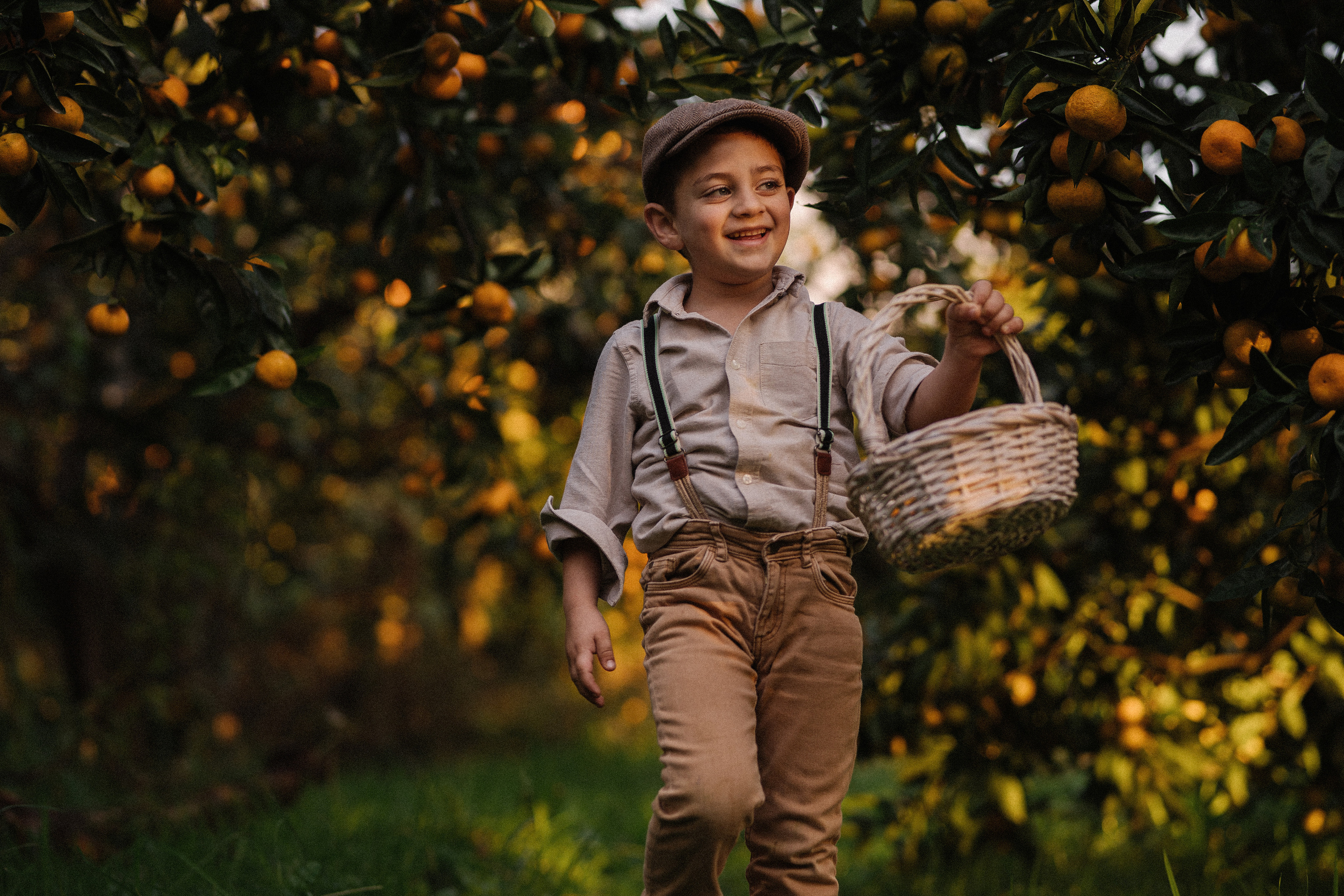 В мандариновых садах Абхазии. Искренний фотограф