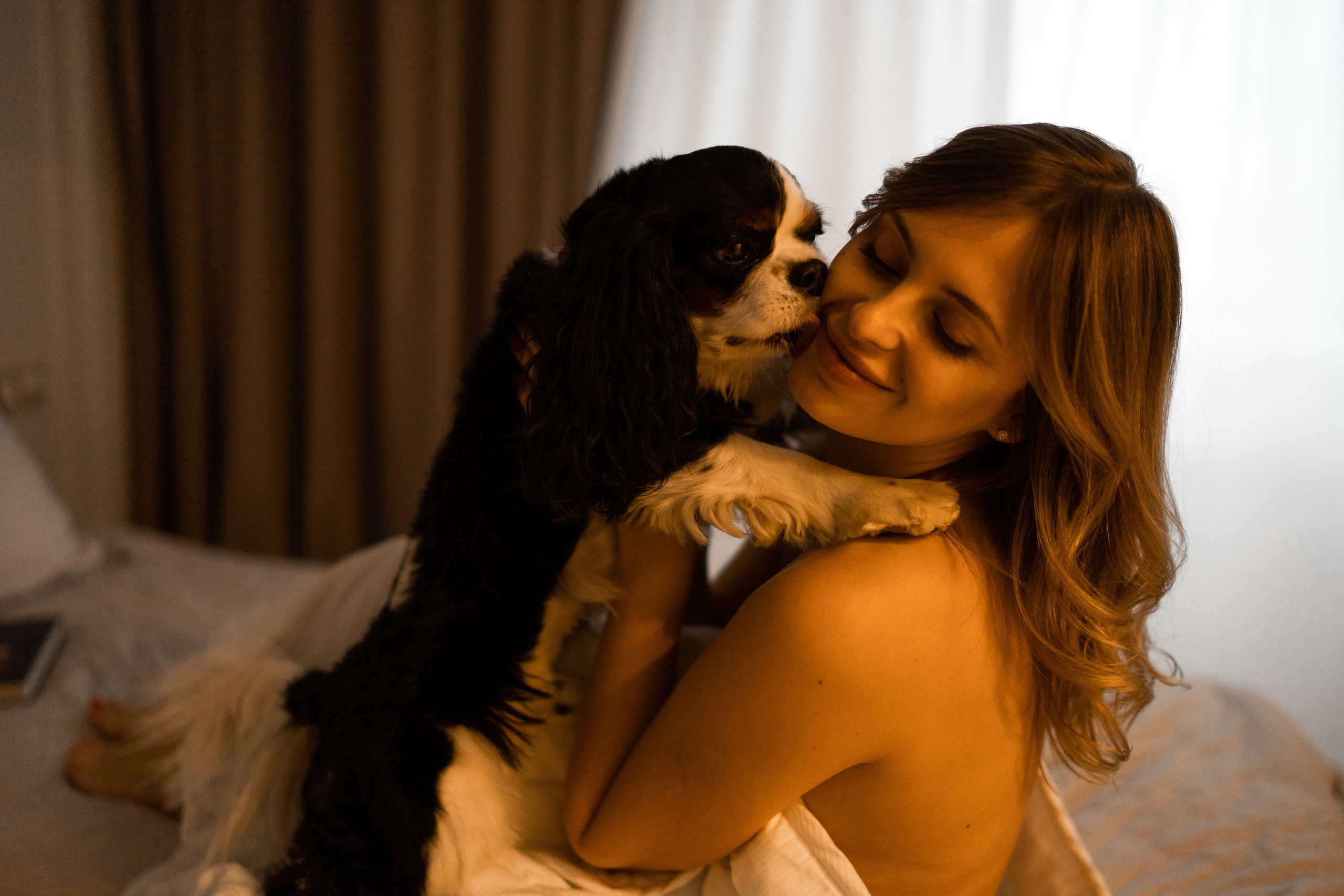 At home. Искренний фотограф