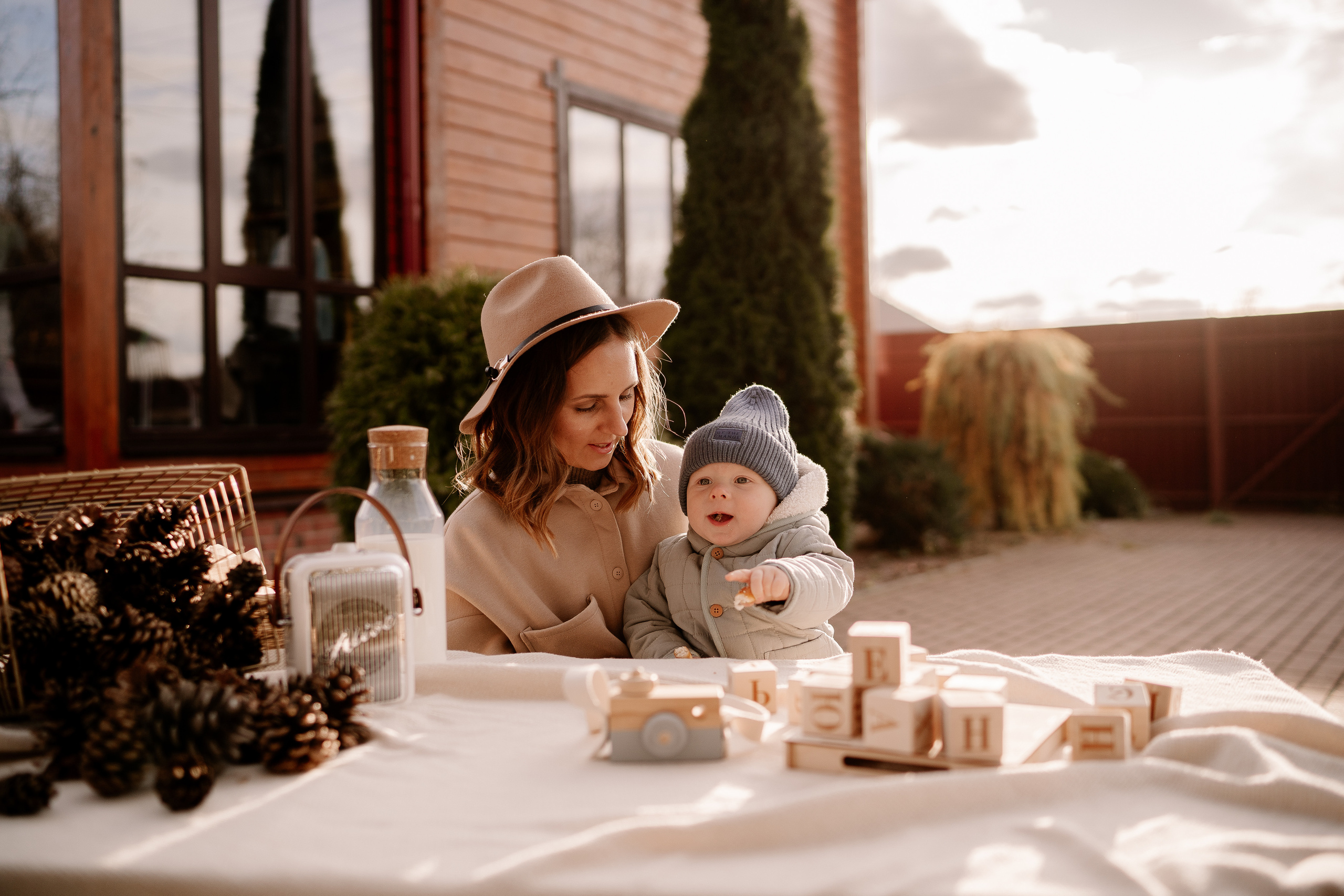 Малыш Глеб и мама Надя. Искренний фотограф