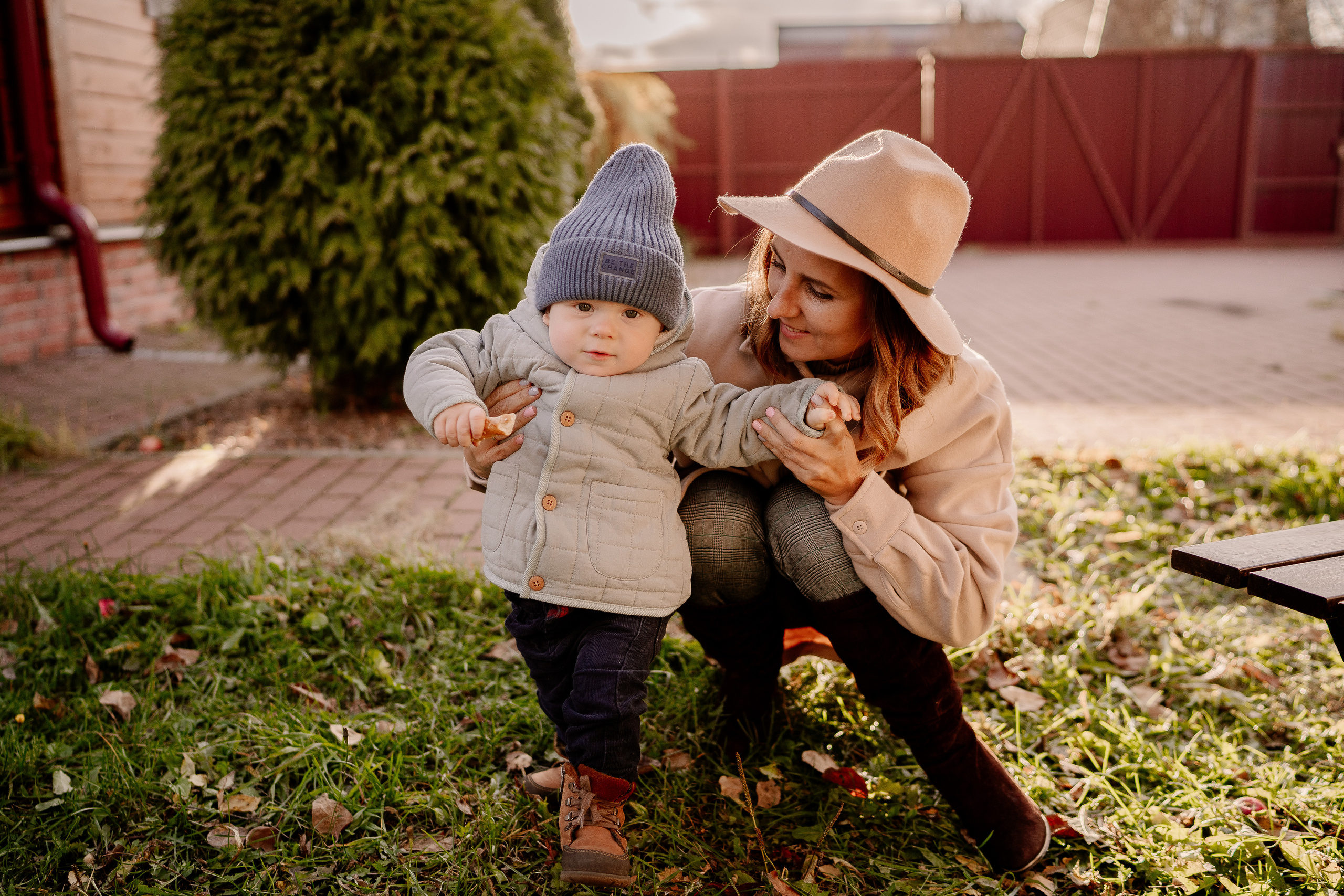 Малыш Глеб и мама Надя. Искренний фотограф