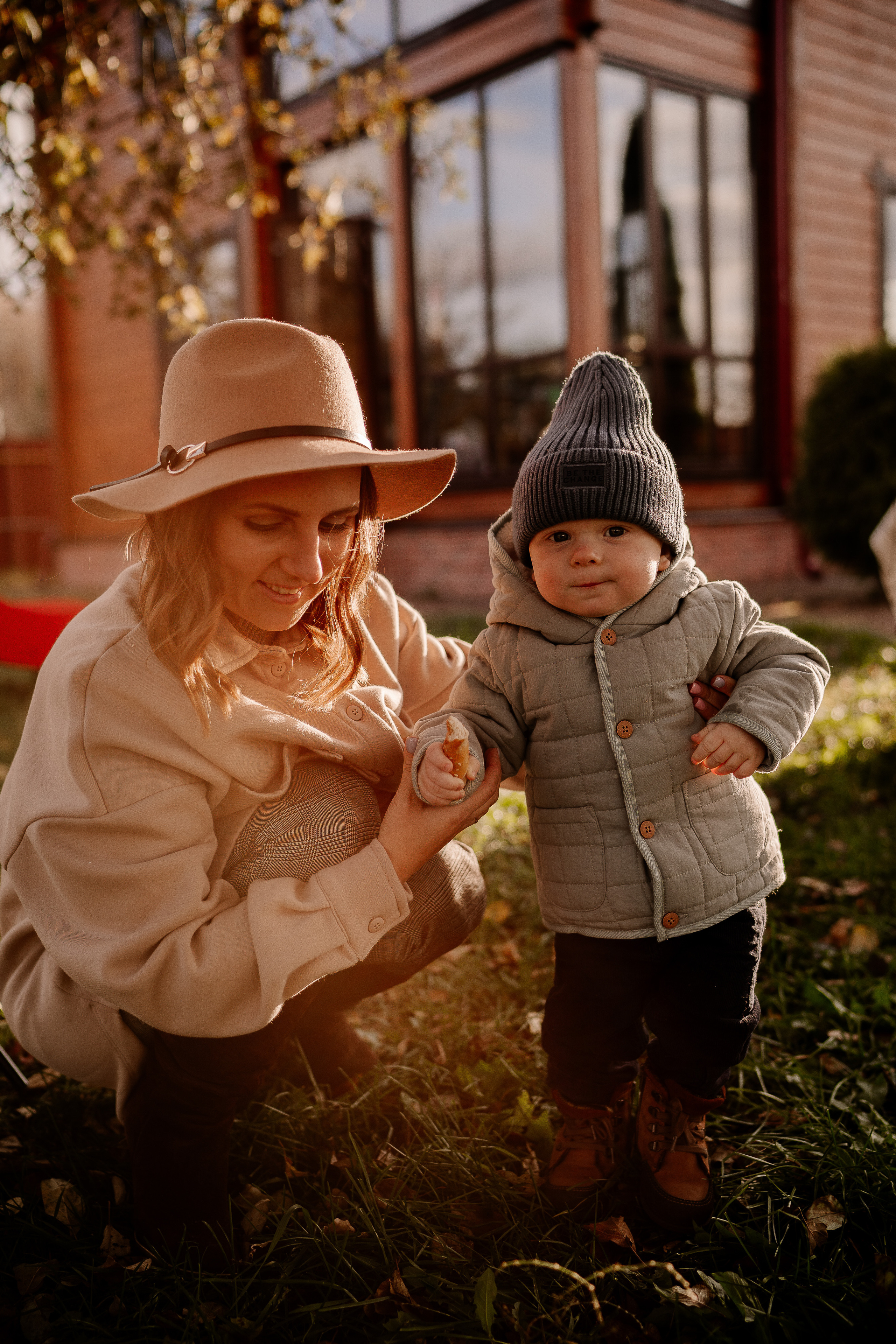 Малыш Глеб и мама Надя. Искренний фотограф
