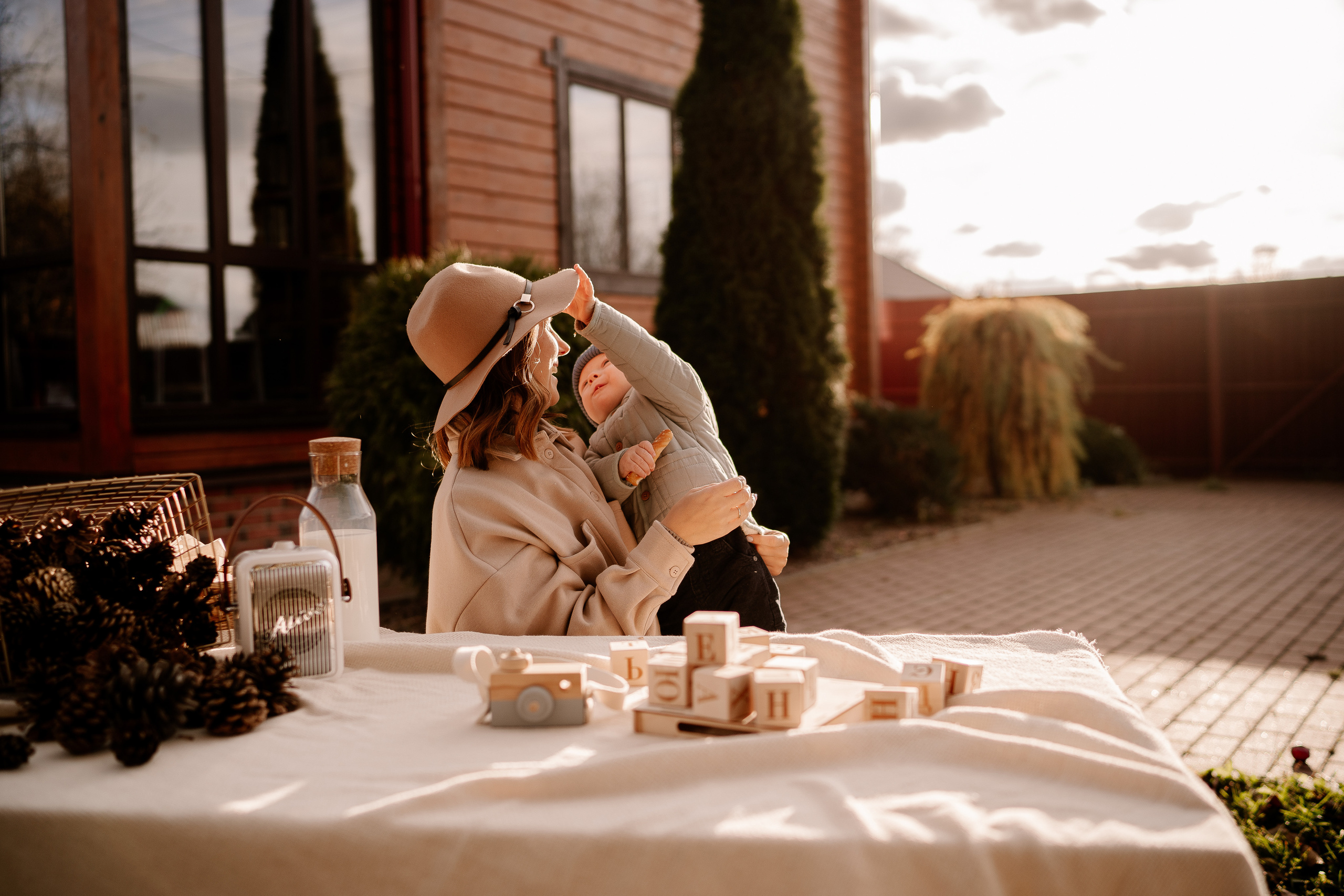 Малыш Глеб и мама Надя. Искренний фотограф