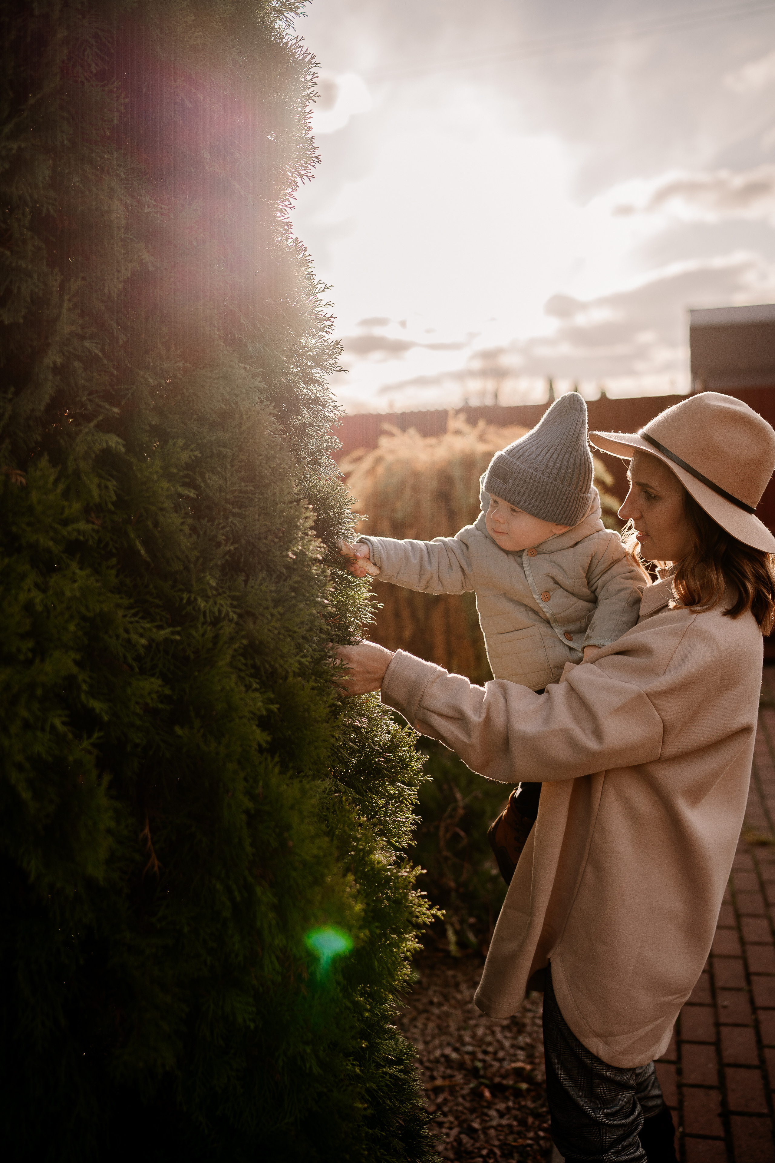 Малыш Глеб и мама Надя. Искренний фотограф