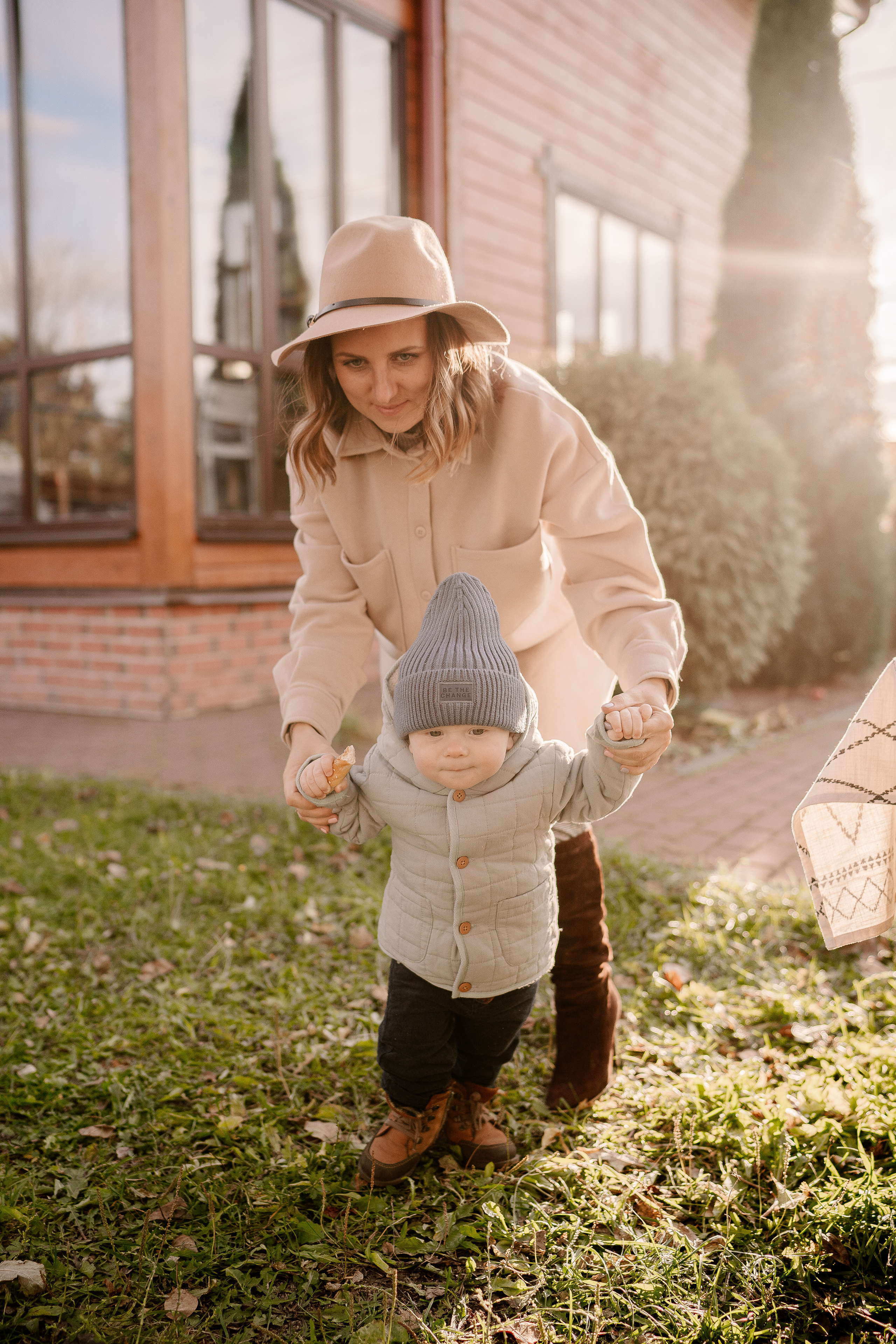 Малыш Глеб и мама Надя. Искренний фотограф