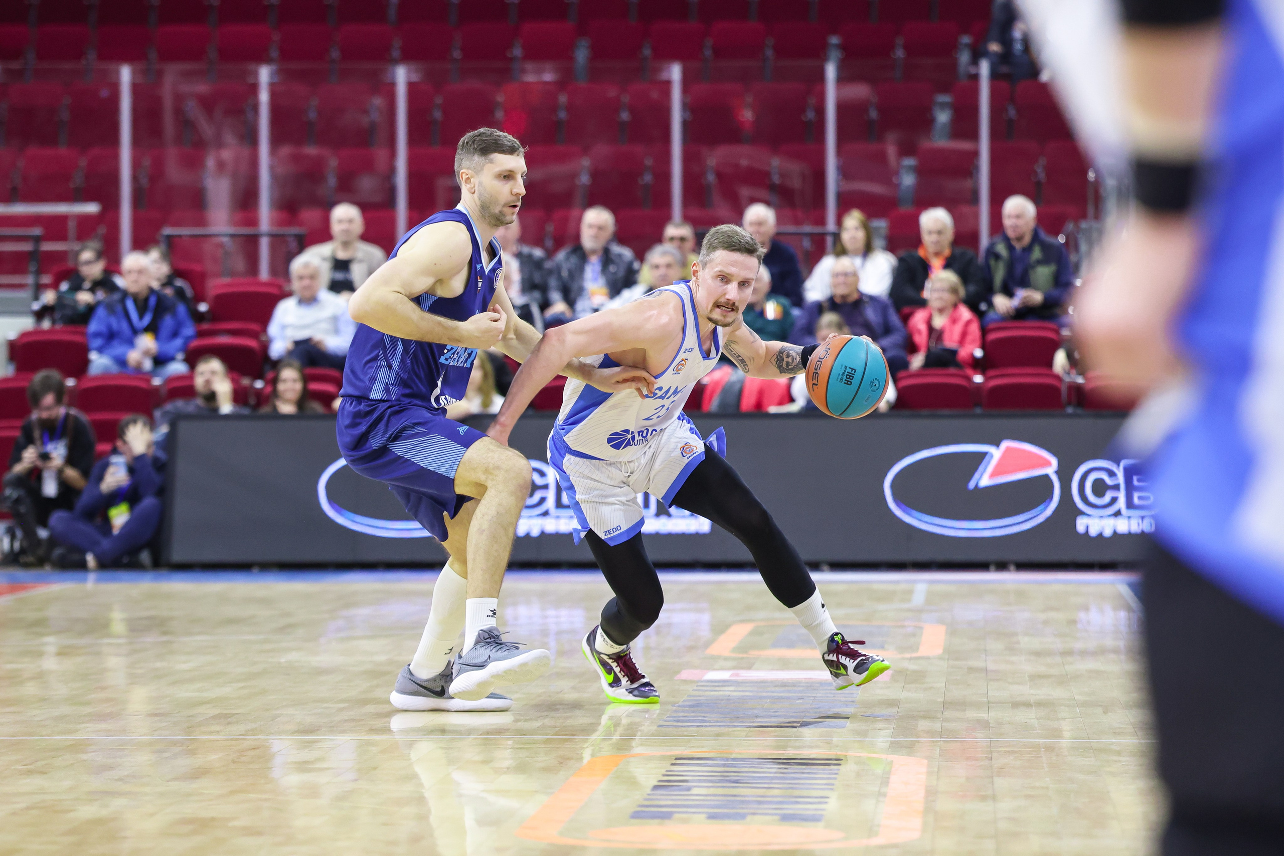 Баскетбол. Самара — Зенит. Единая лига ВТБ. Спортивный фотограф в Самаре