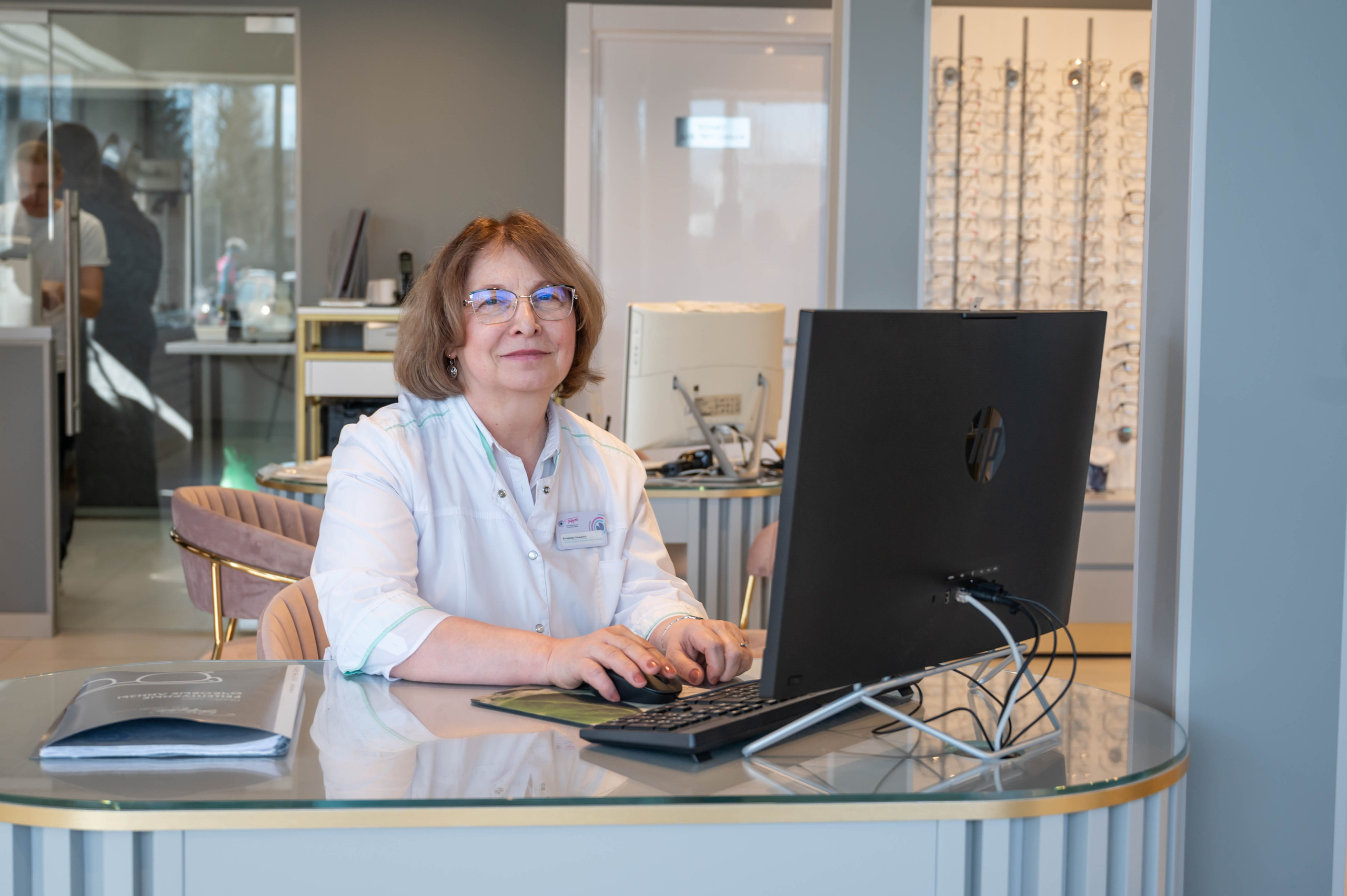 Съёмка открытия оптики