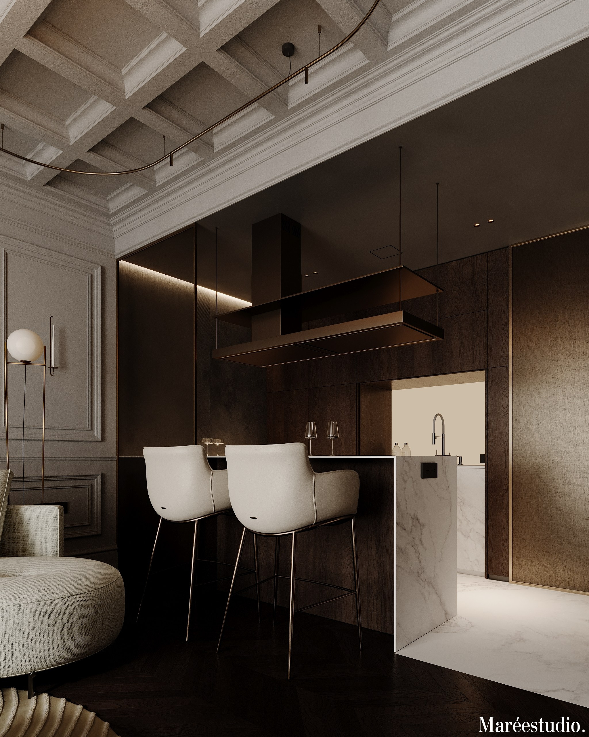 ЖК «AstraMarine » | 39 м². Mareestudio