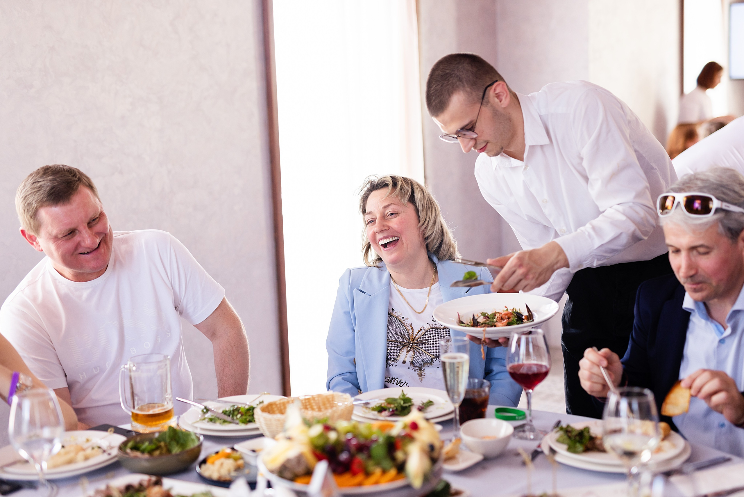 Юбилей в ресторане WaterHouse. Семейный и свадебный фотограф в Долгопрудном Виктория Моисеева