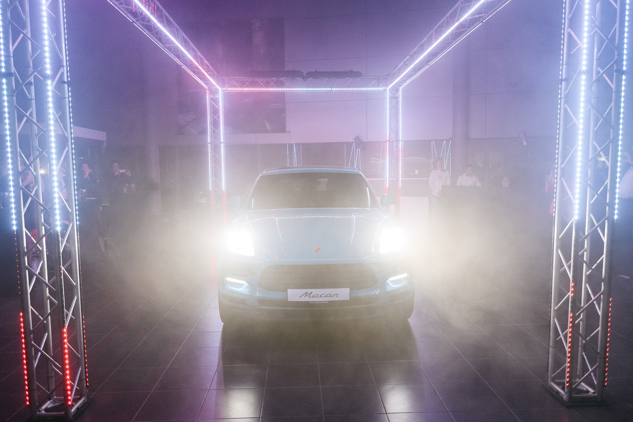 Презентация Porsche Macan. Фотограф Сергей Бойко Москва