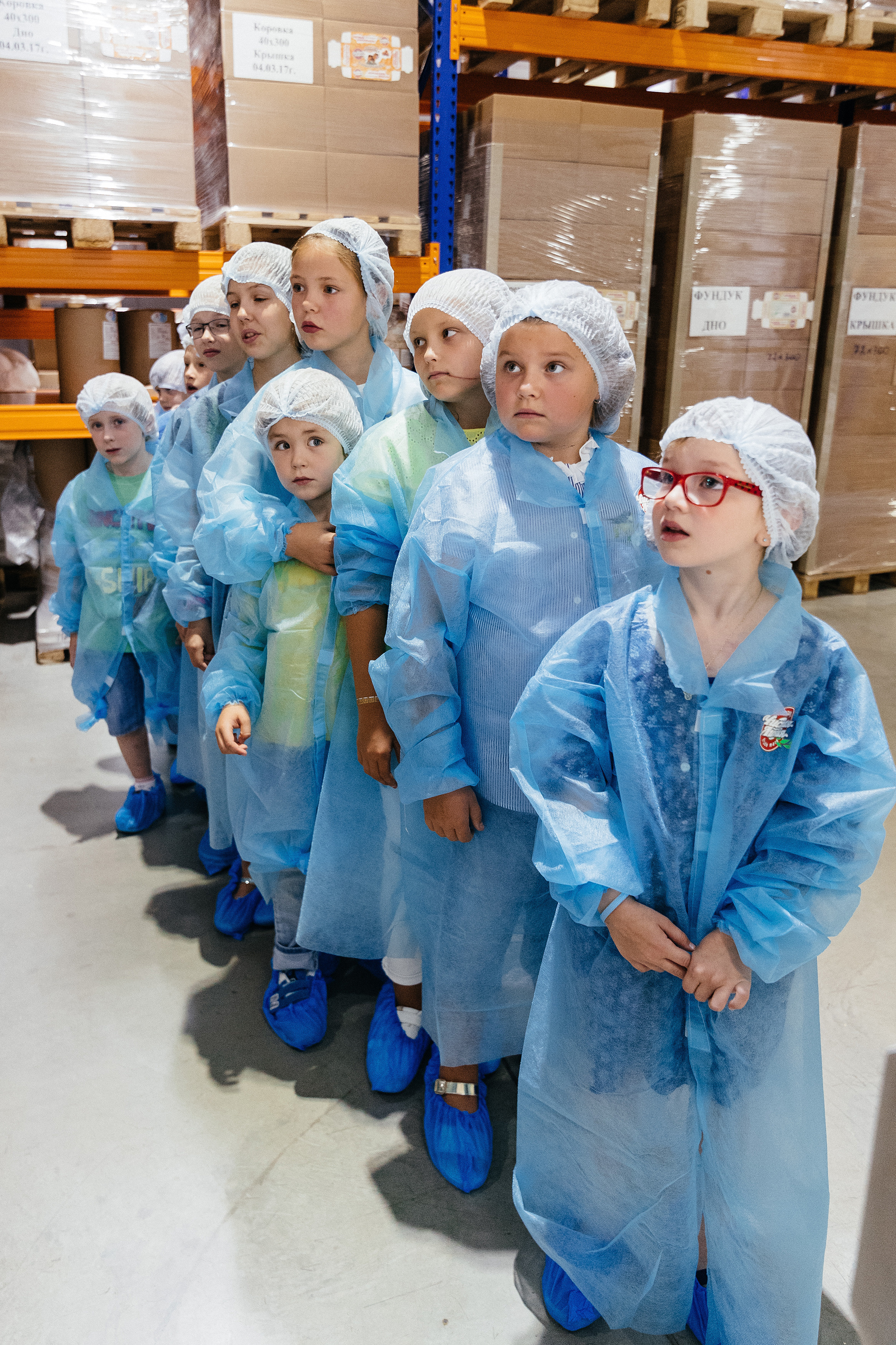 Экскурсия на заводе «Чистая Линия». Фотограф Сергей Бойко Москва