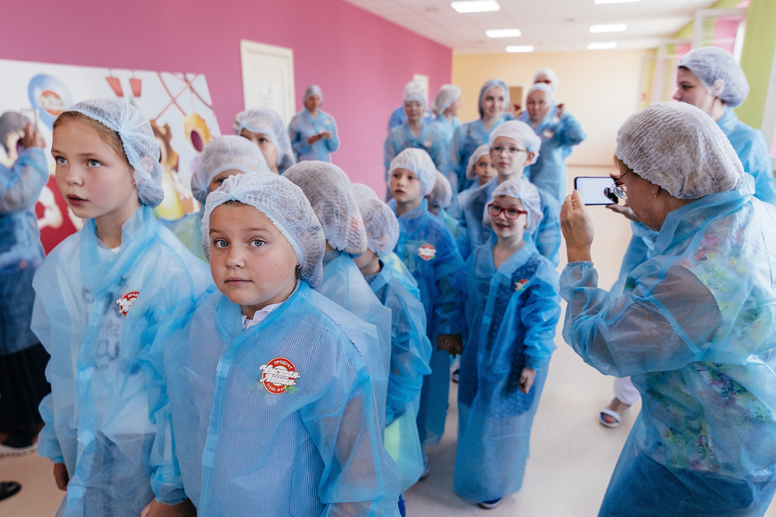 Экскурсия на заводе «Чистая Линия». Фотограф Сергей Бойко Москва