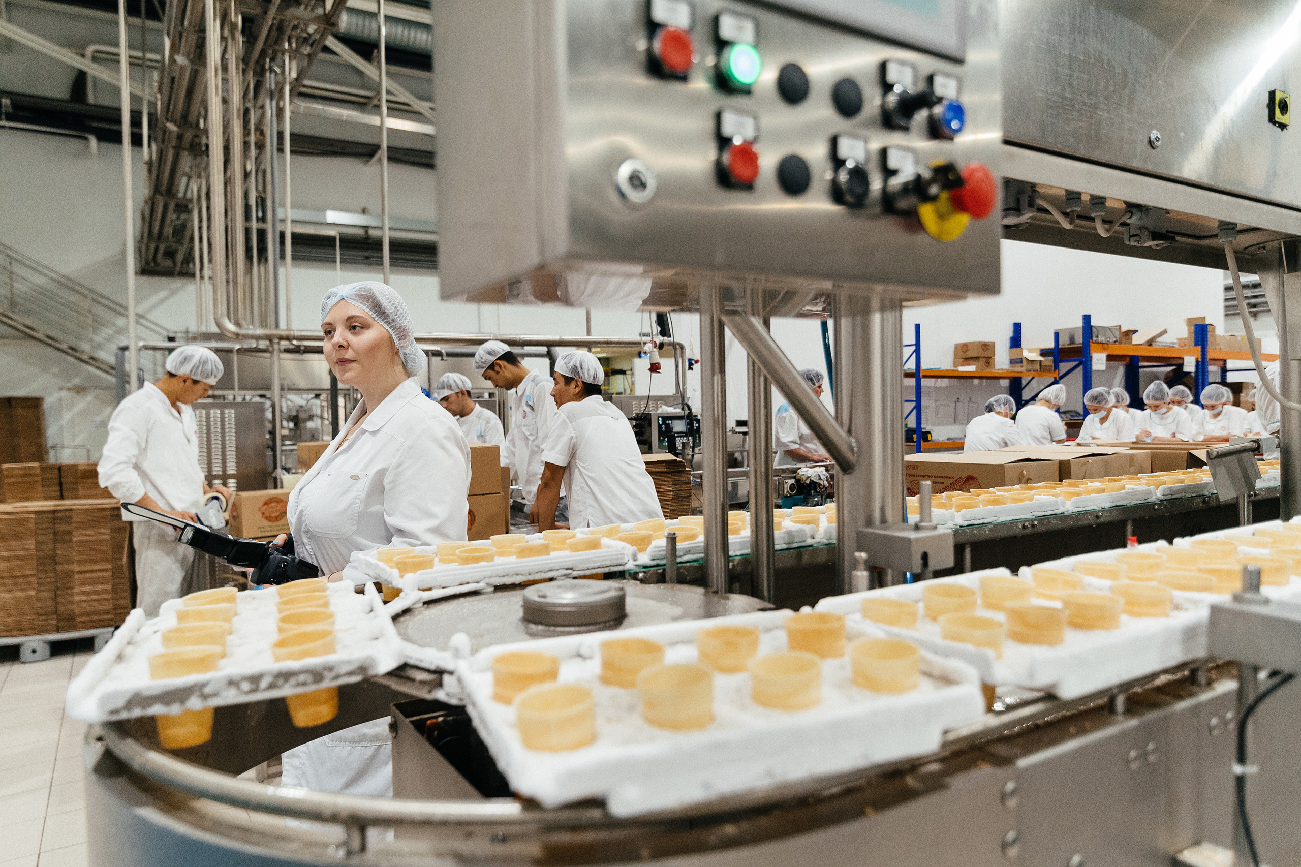 Экскурсия на заводе «Чистая Линия». Фотограф Сергей Бойко Москва