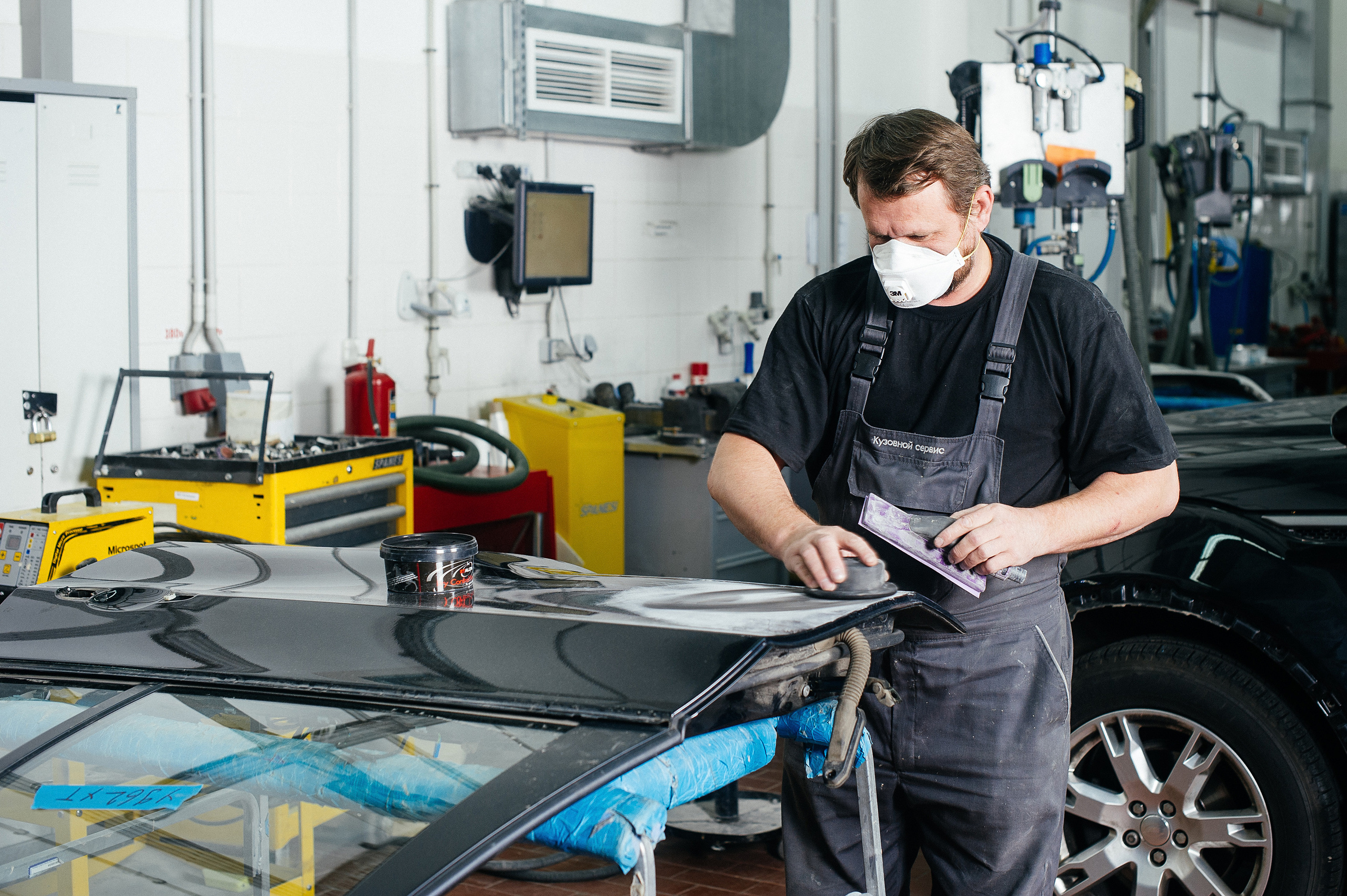 Работа кузовного цеха Musa Motors