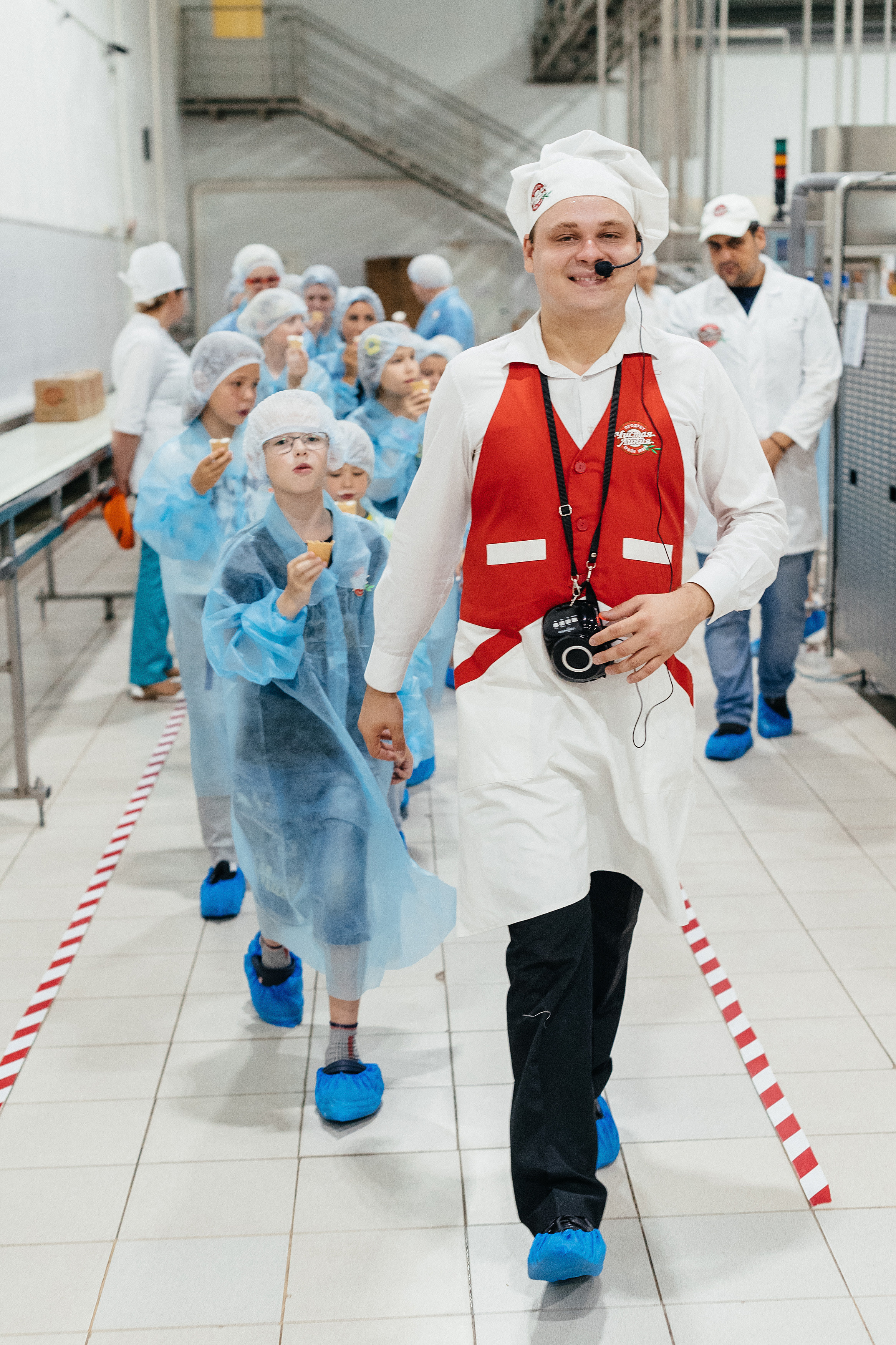 Экскурсия на заводе «Чистая Линия». Фотограф Сергей Бойко Москва