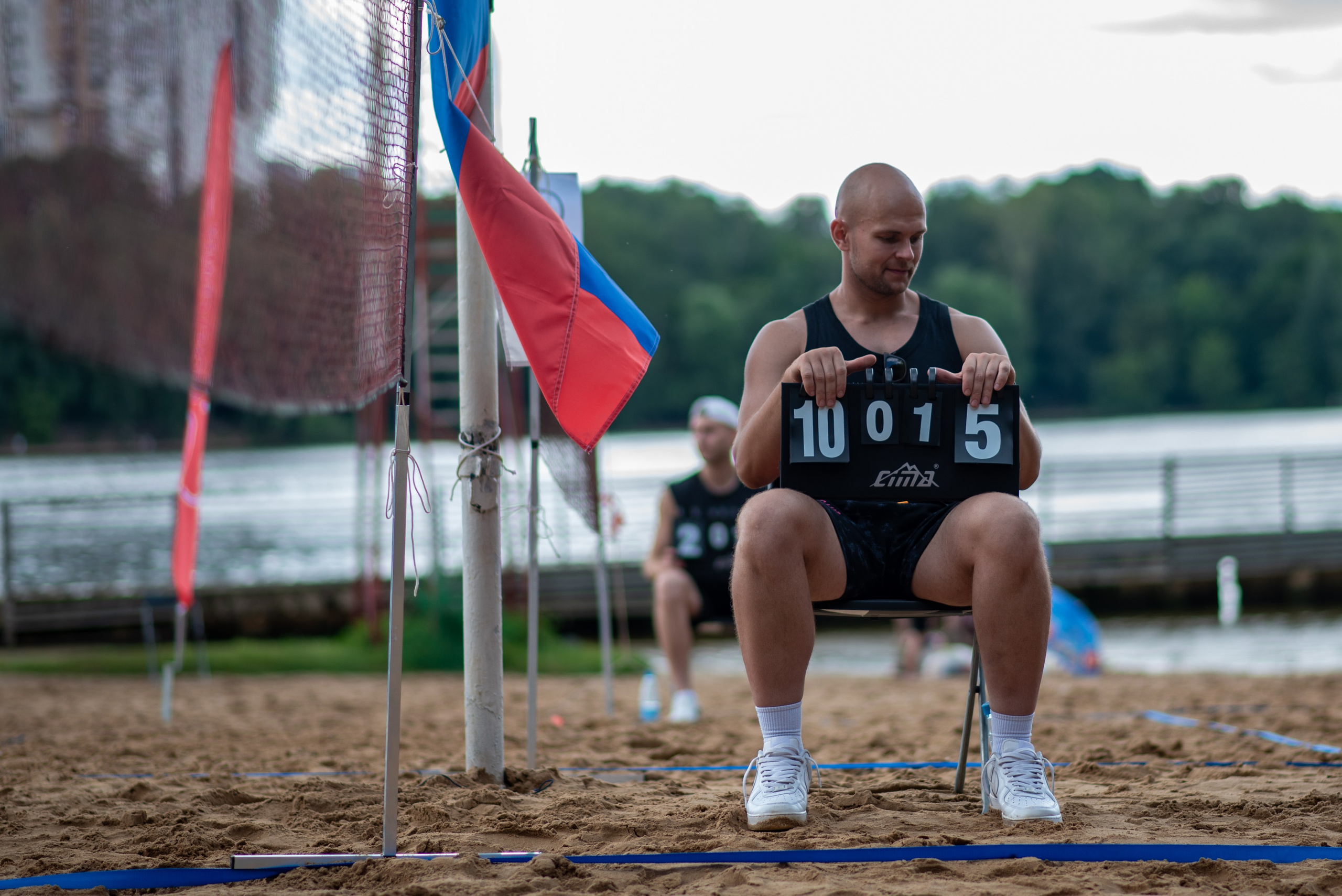 Бадминтон на свежем воздухе. Химки, Московская область. Фотограф Стеценко Наталия. Одинцово, Москва, Московская область