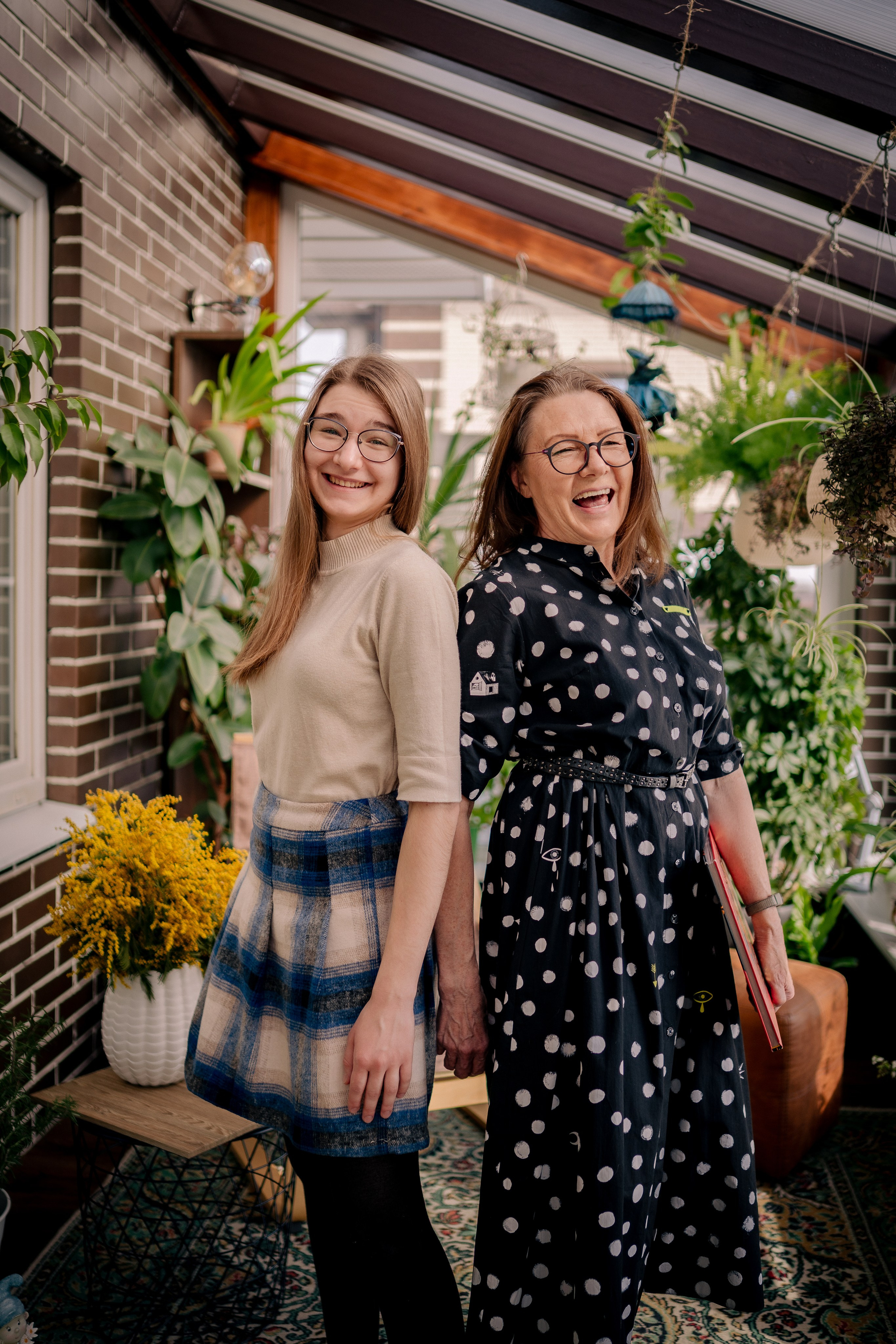 Бабушка с внуками. Портретный и семейный фотограф в Москве/Видное