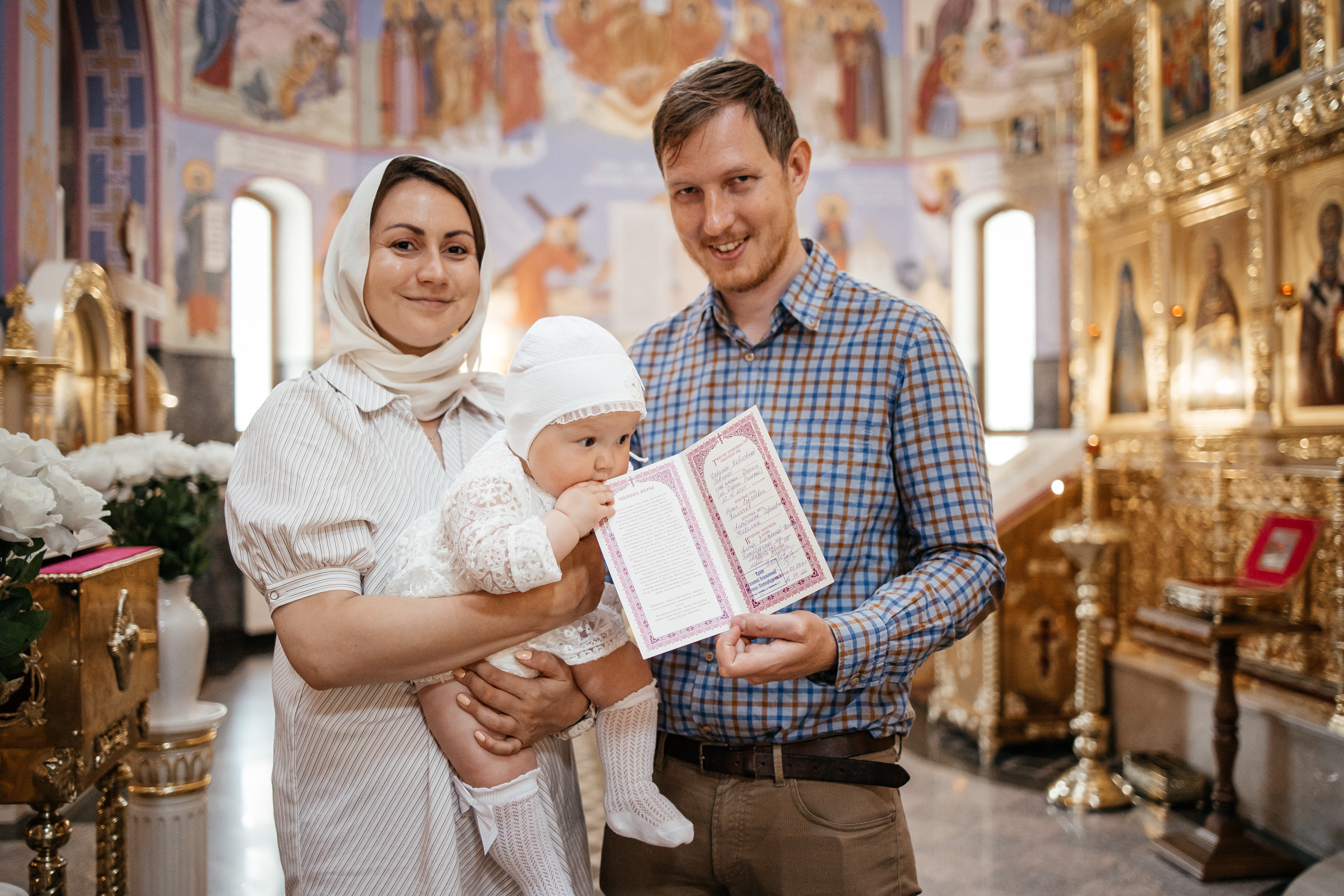 Крещение Дарины. Lifestyle фотограф в Санкт-Петербурге Анна Щекалева