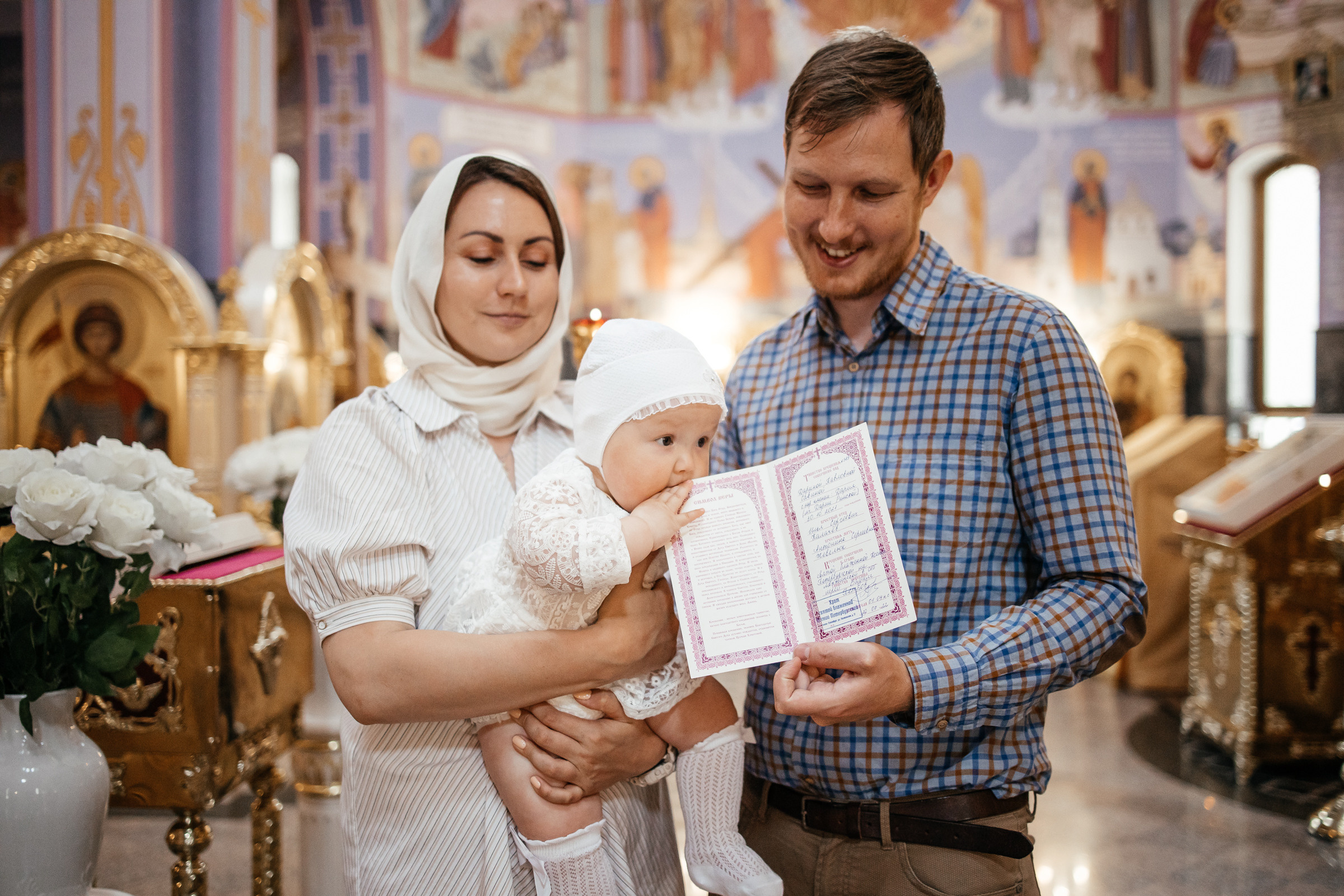 Крещение Дарины. Lifestyle фотограф в Санкт-Петербурге Анна Щекалева
