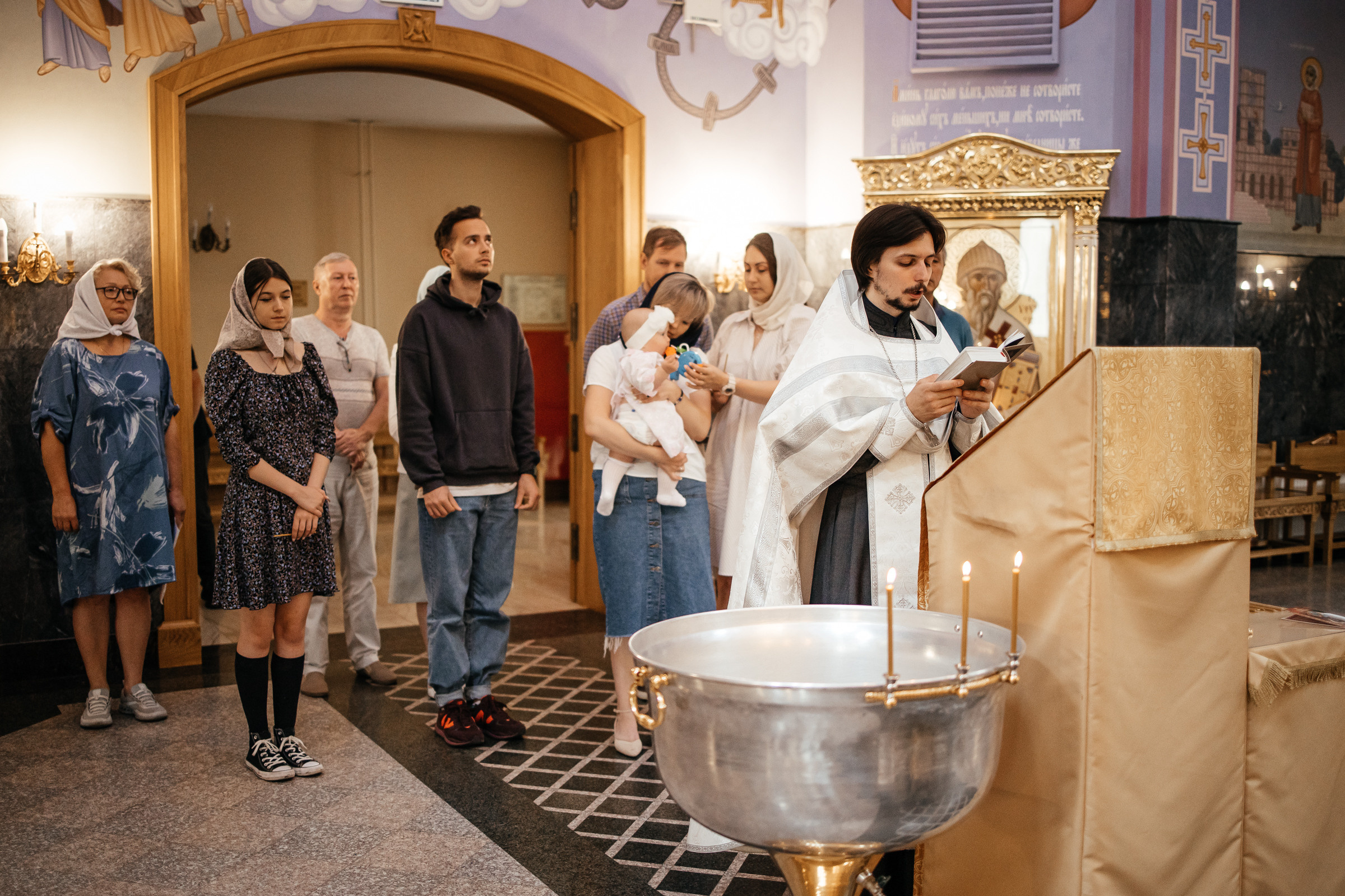 Крещение Дарины. Lifestyle фотограф в Санкт-Петербурге Анна Щекалева