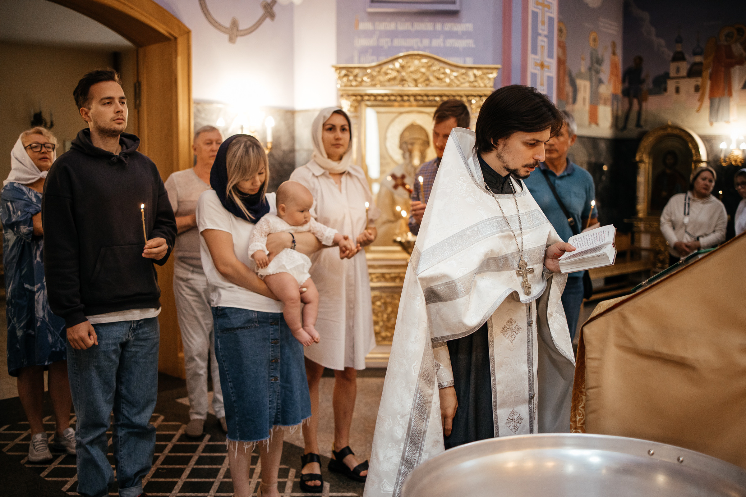 Крещение Дарины. Lifestyle фотограф в Санкт-Петербурге Анна Щекалева