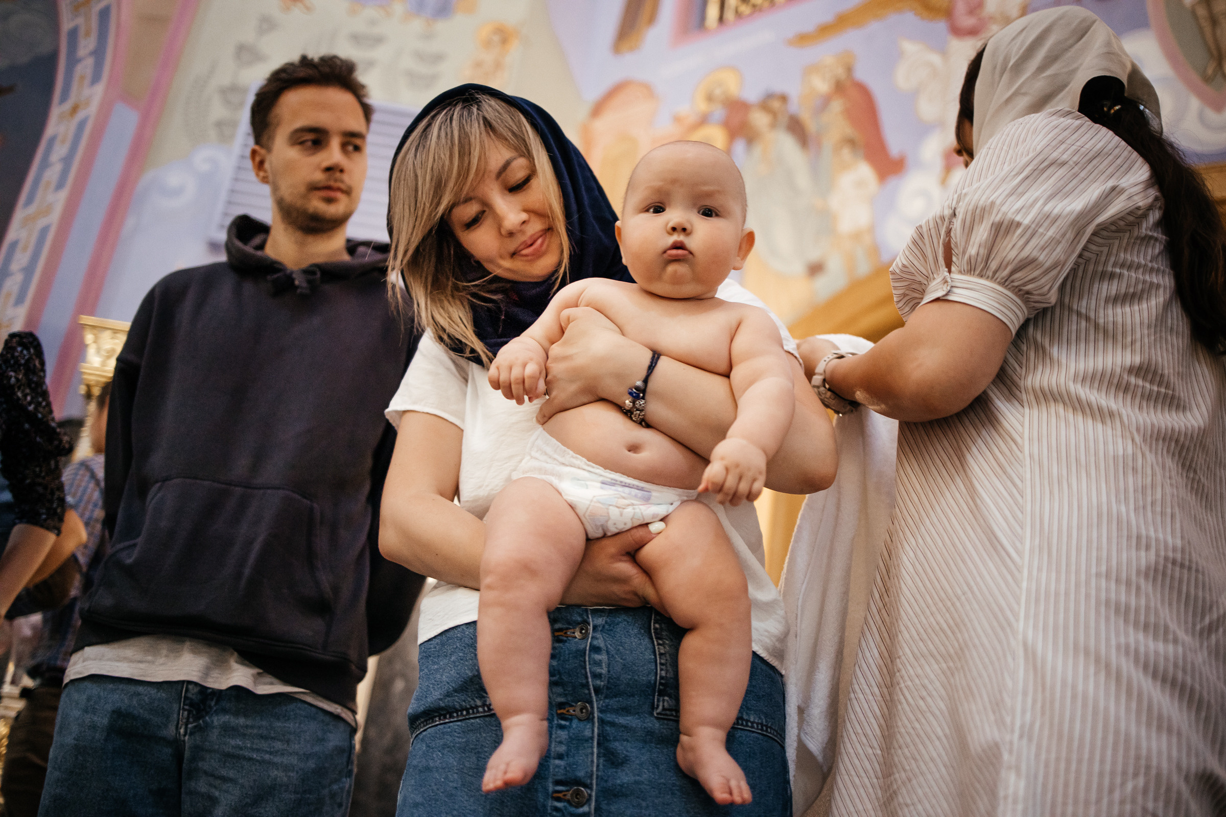Крещение Дарины. Lifestyle фотограф в Санкт-Петербурге Анна Щекалева
