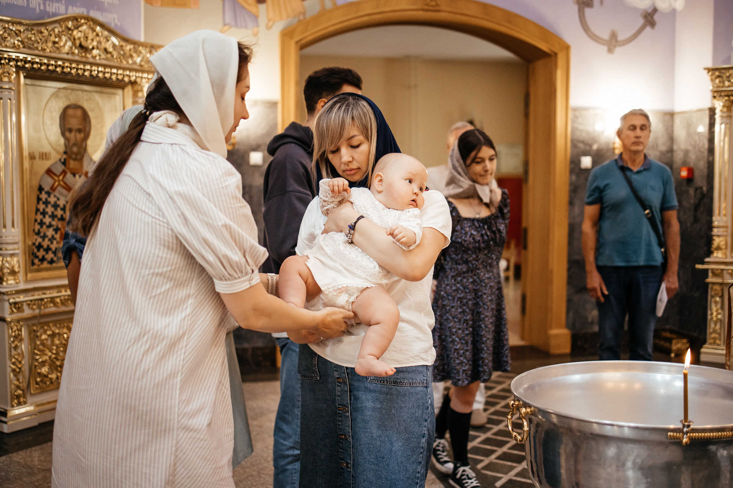 Крещение Дарины. Lifestyle фотограф в Санкт-Петербурге Анна Щекалева
