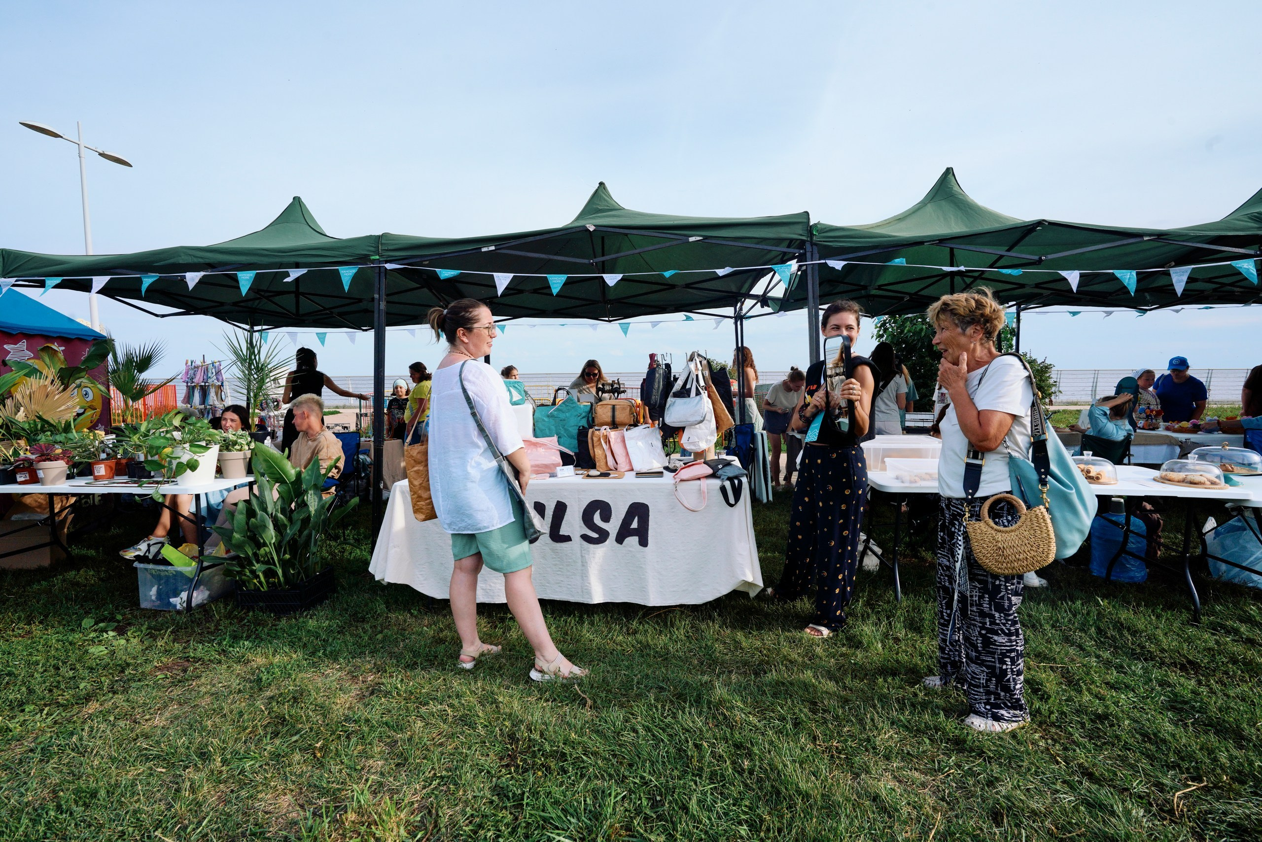 Пляжный маркет 2024, г. Лаишево. Фотограф Казань