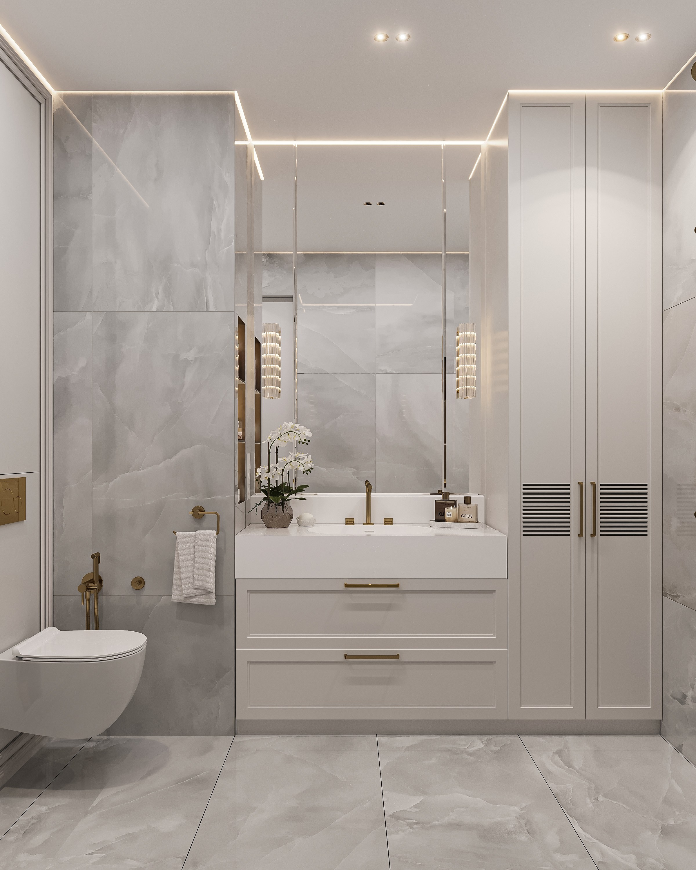 Квартира 60 м². 3Д-Визуализация Наталья Макогонова