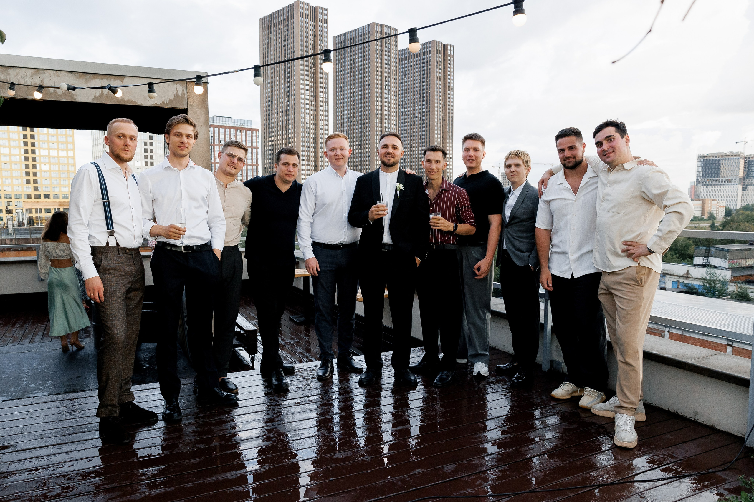 Свадебная вечеринка лофт Телескоп. Свадебный фотограф Домодедово Москва Катерина Алехина