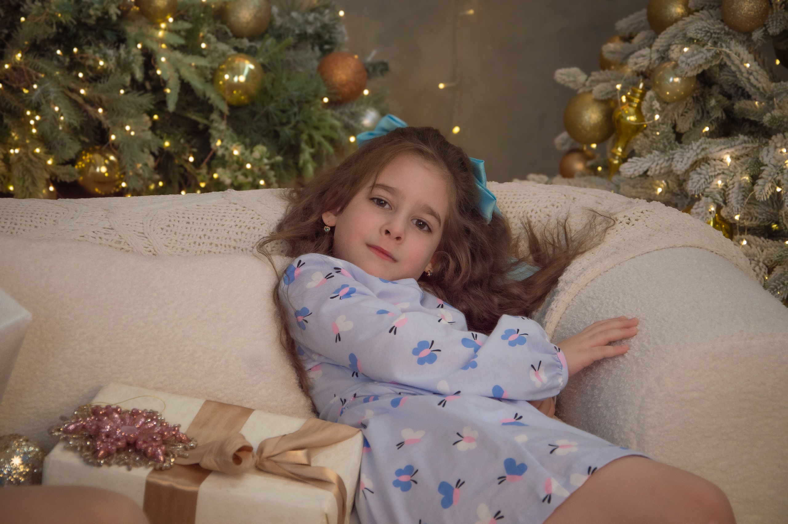 Детская новогодняя фотосессия 2026 Хабаровск