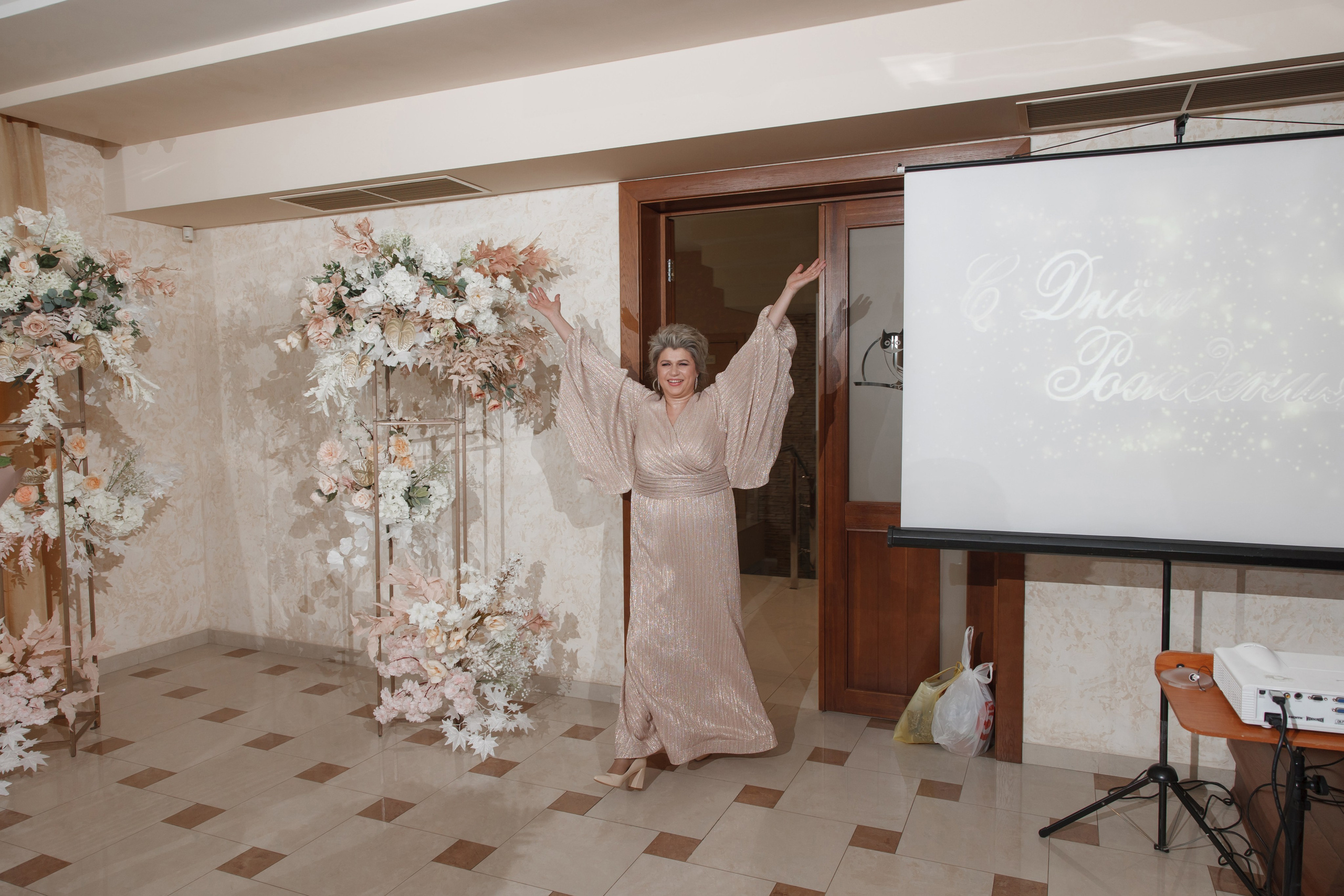 Юбилей в ресторане «Белый берег». Свадебный и репортажный фотограф (Москва, Королев и другие)