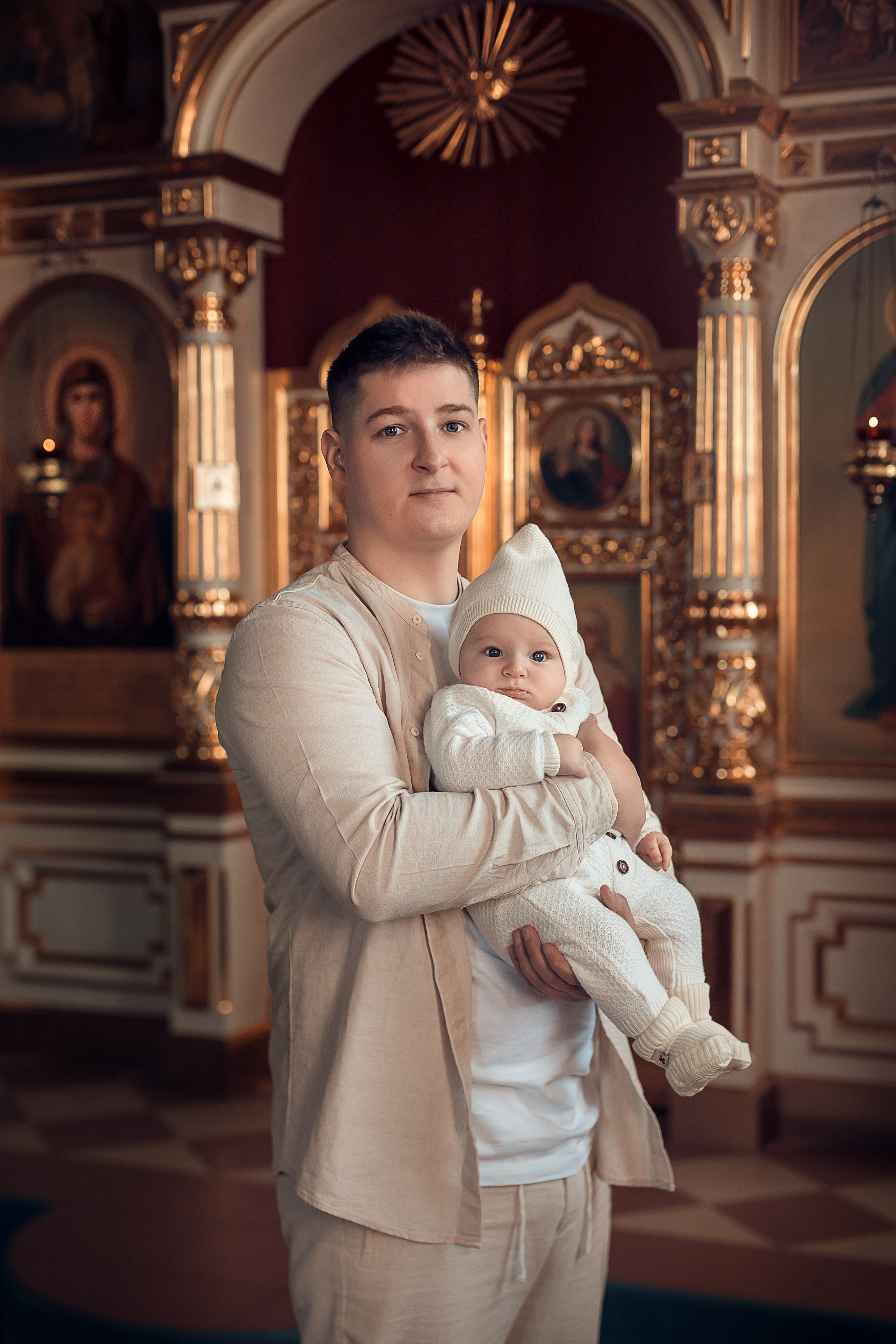 Фотограф на крещение в Москве и Московской области
