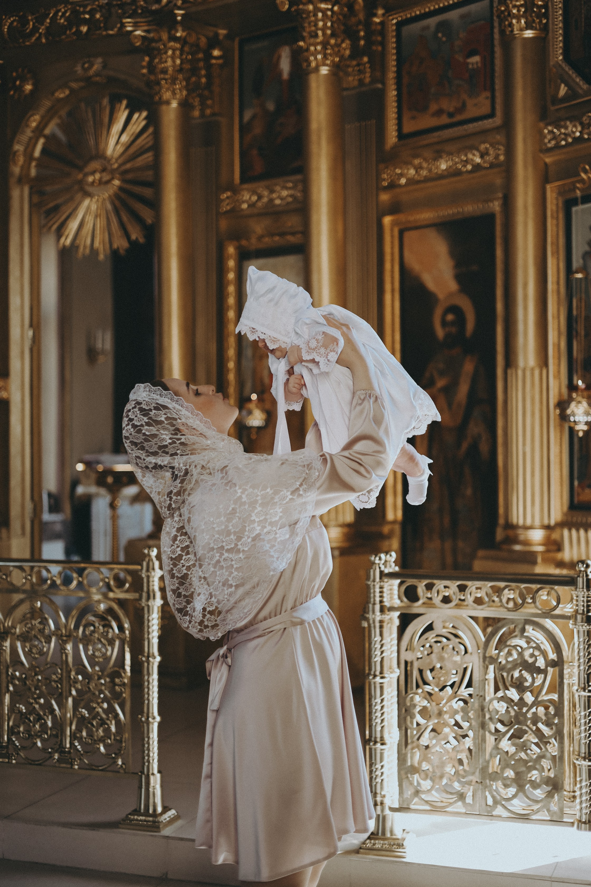 Крещение Агаты. Фотограф Мария Лаенко