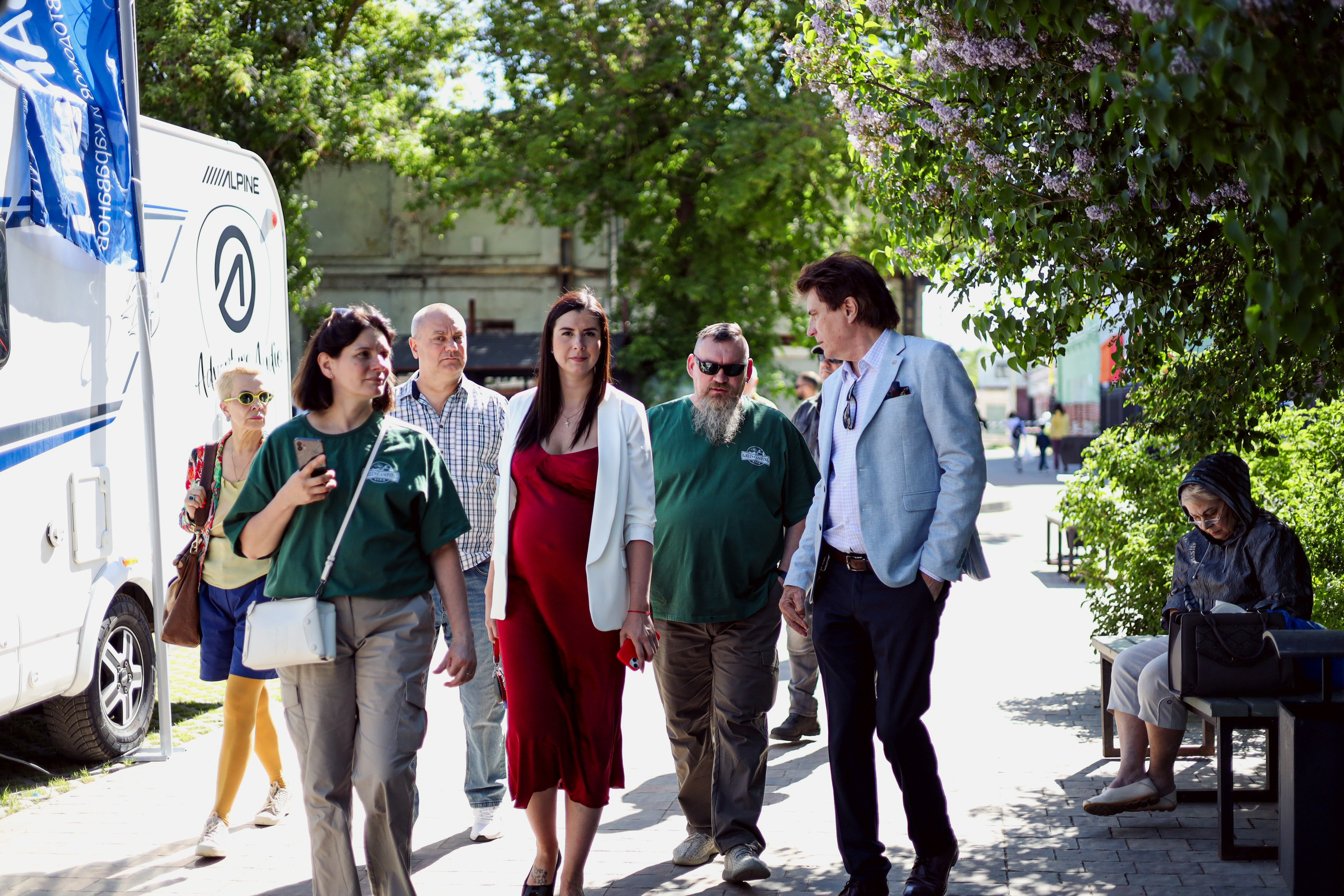 Кемпинг у Кремля. Фотограф Мария Лаенко