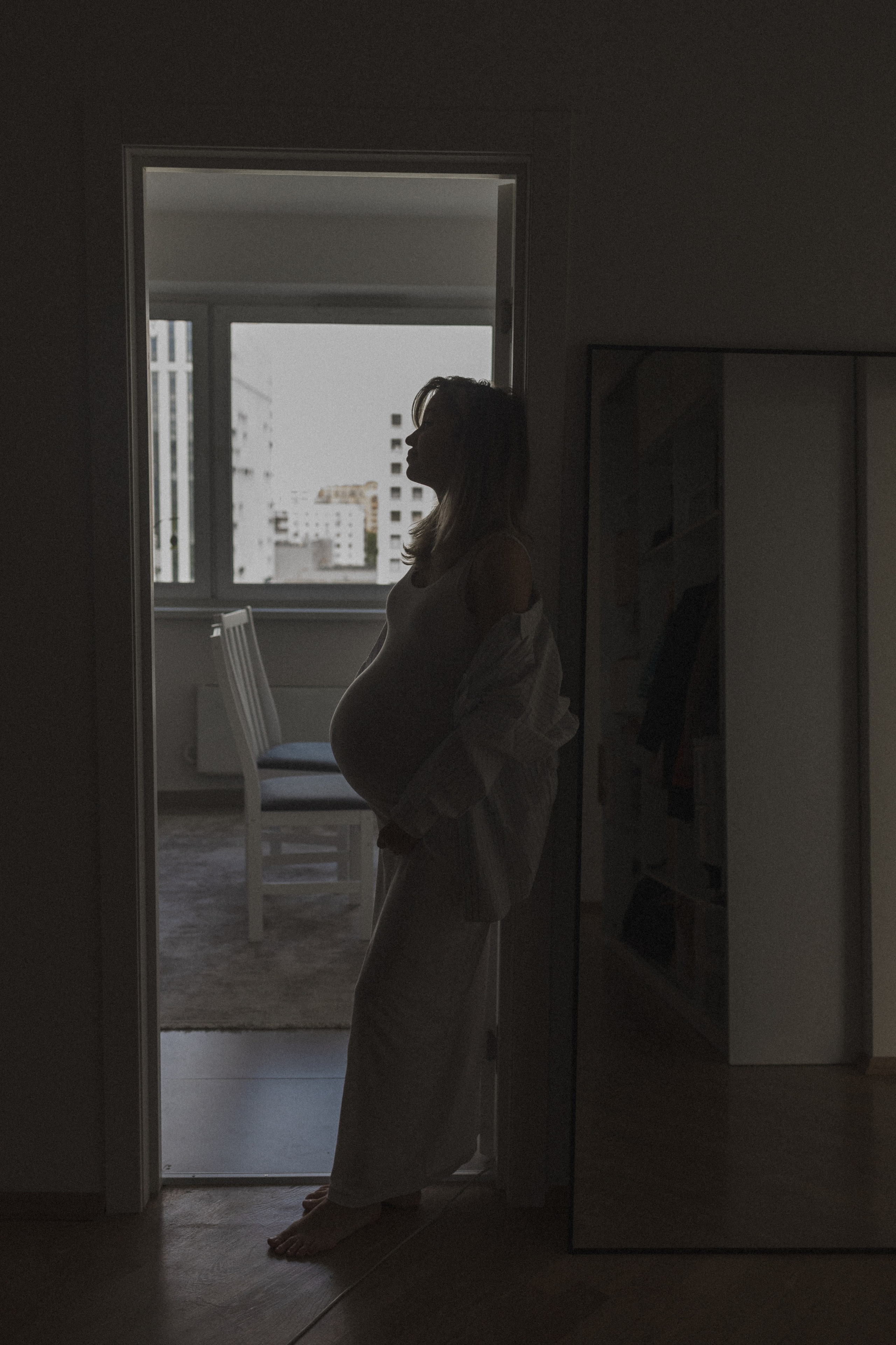 Катя, Паша, Валера и Родион ждут братика. Семейный фотограф в Москве