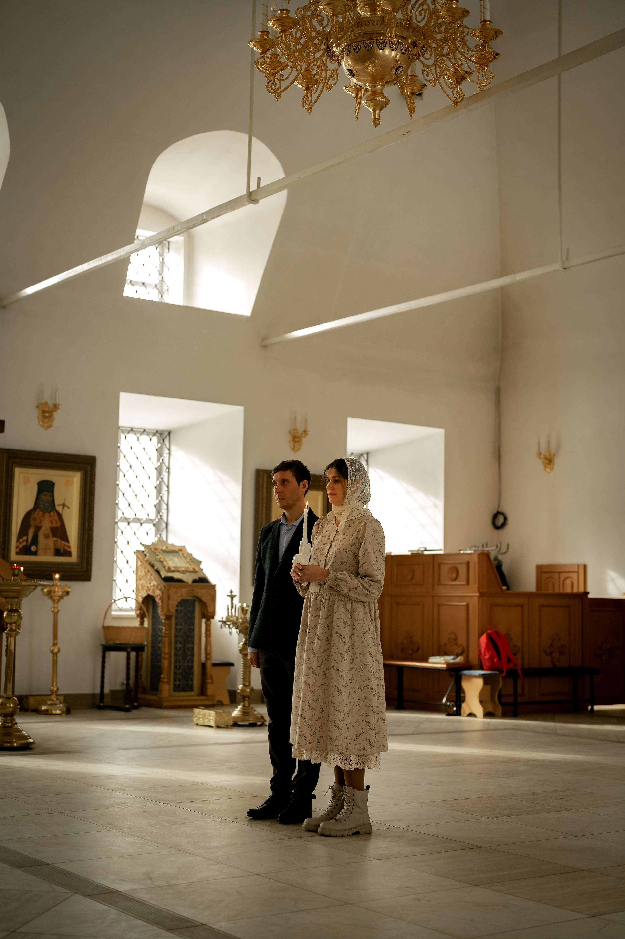 Венчание. Фотограф новорождённых, семейный, школьный в городе Калуге Евгения