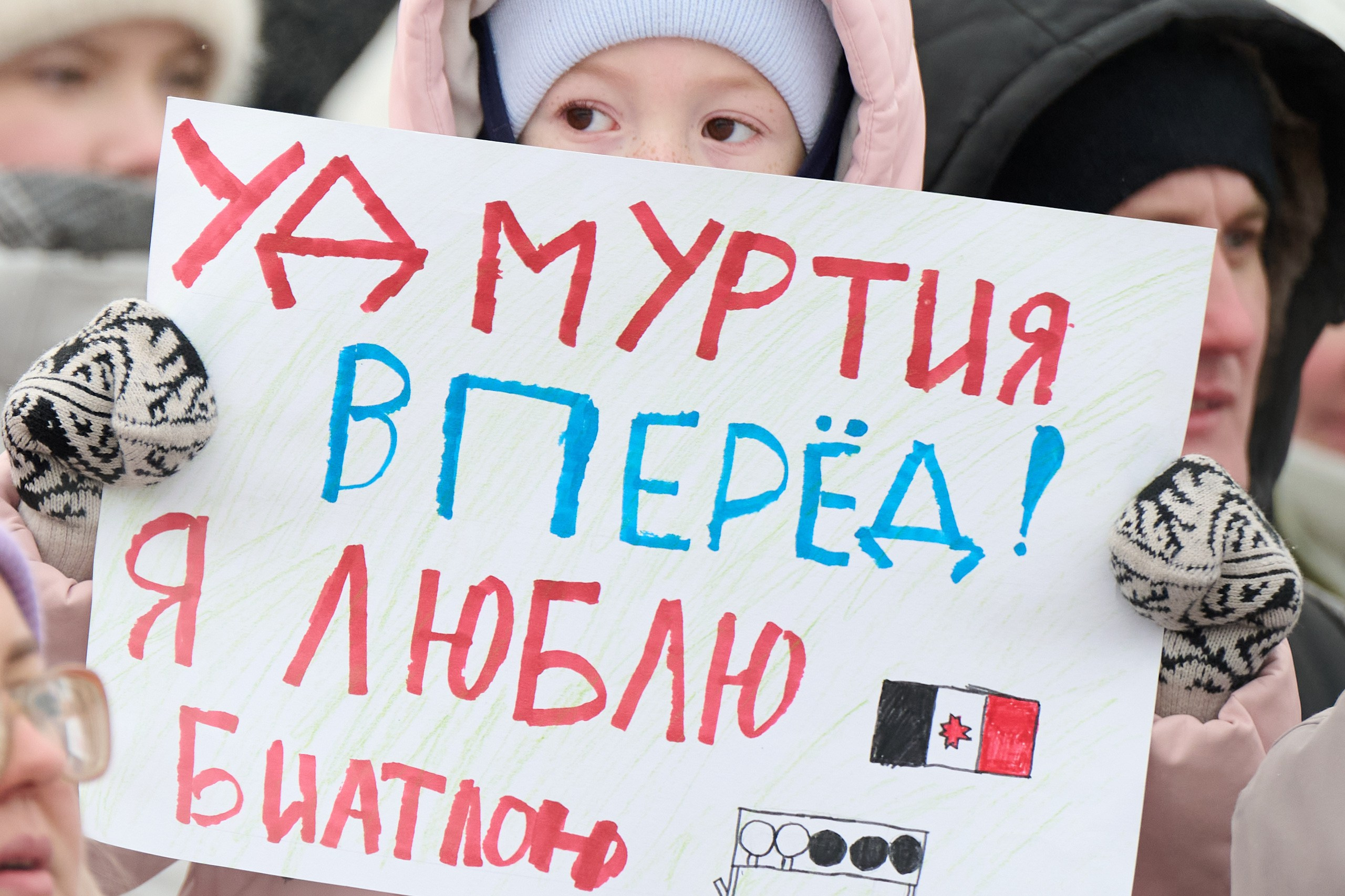 Биатлон. Чемпионат России — 2024/2025, 3-й этап, Ижевск. Ижевская винтовка. Спортивный репортажный фотограф в Ижевске Сергей Мерзляков