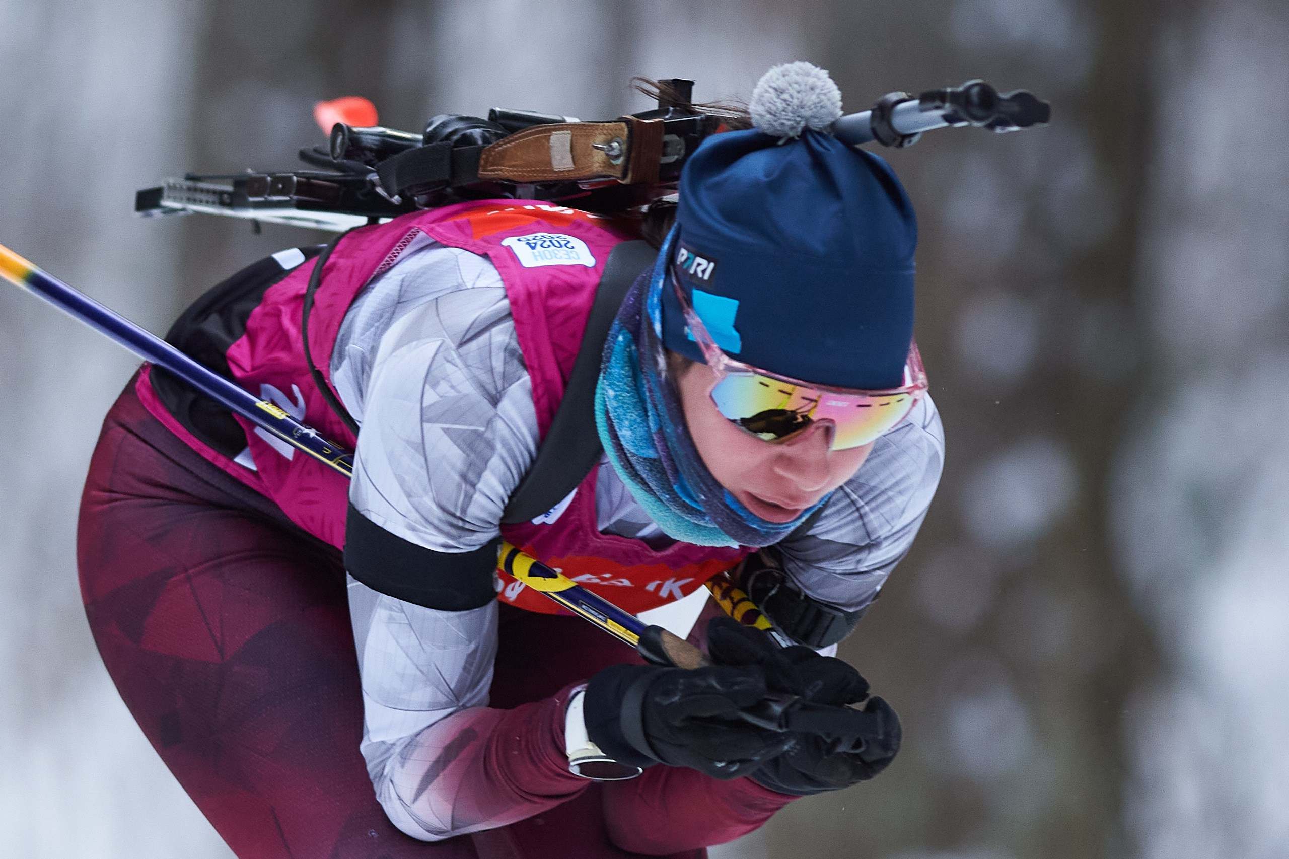 Биатлон. Чемпионат России — 2024/2025, 3-й этап, Ижевск. Ижевская винтовка. Спортивный репортажный фотограф в Ижевске Сергей Мерзляков