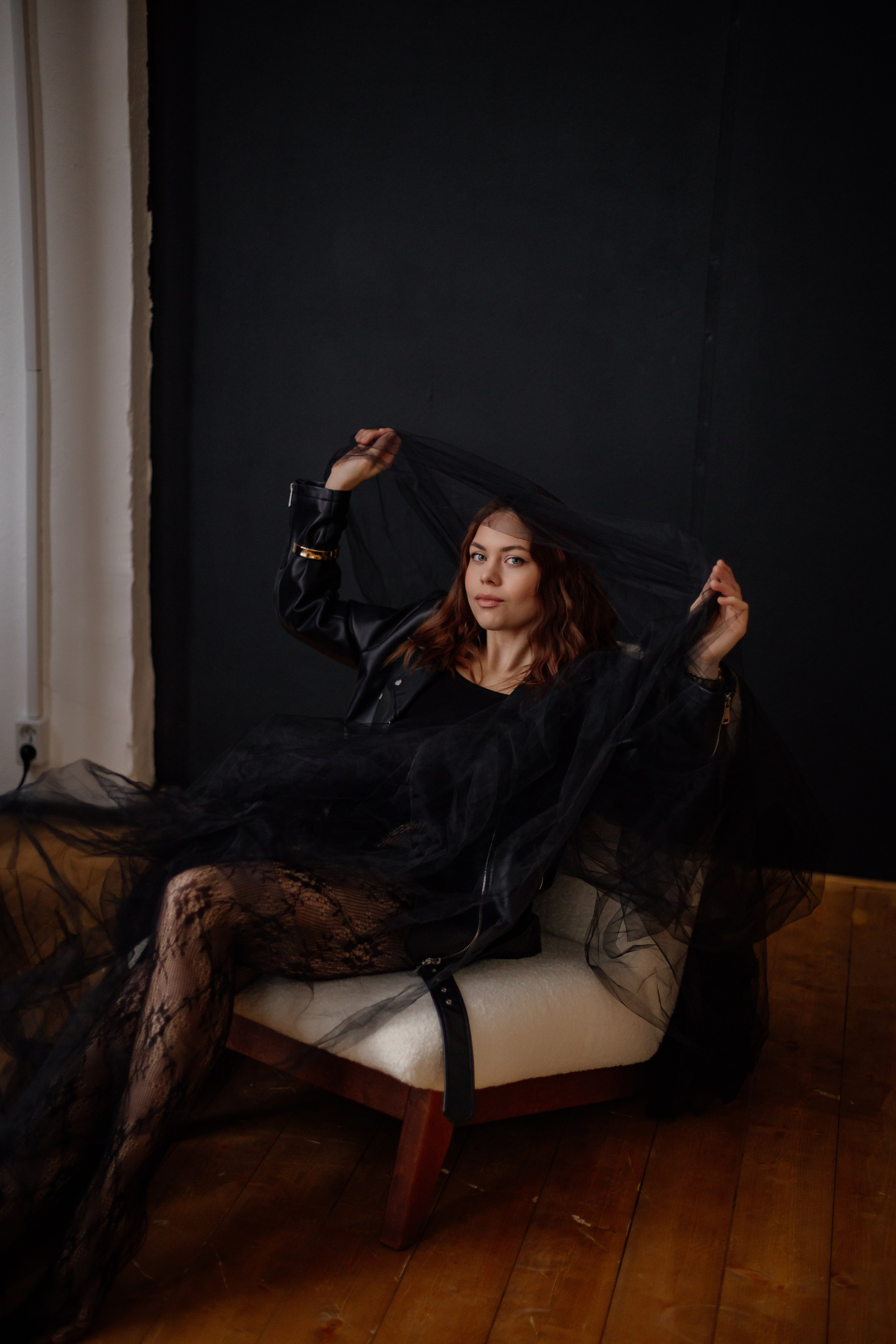 Анна с тканью. Фотограф Калуга