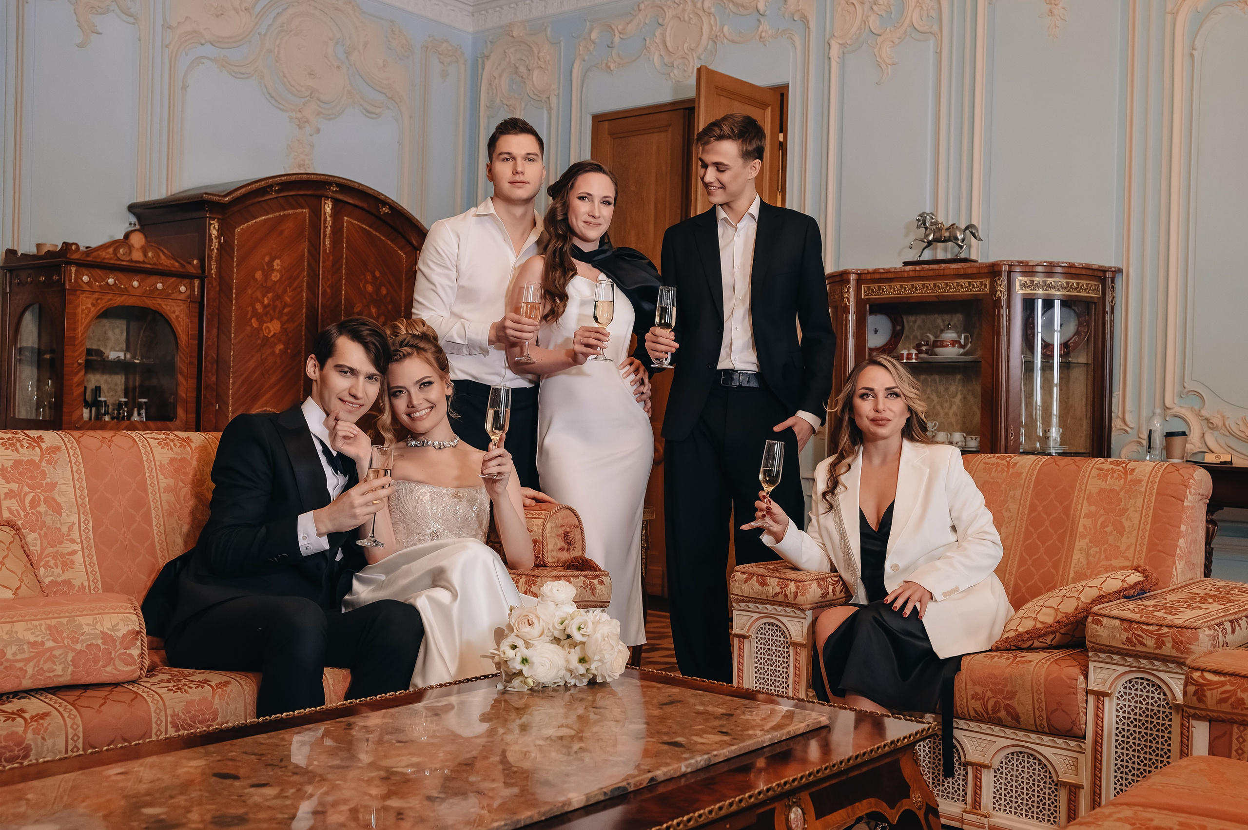 Свадебная фотосессия в отеле. Портретный фотограф Москва Светлана Кашура