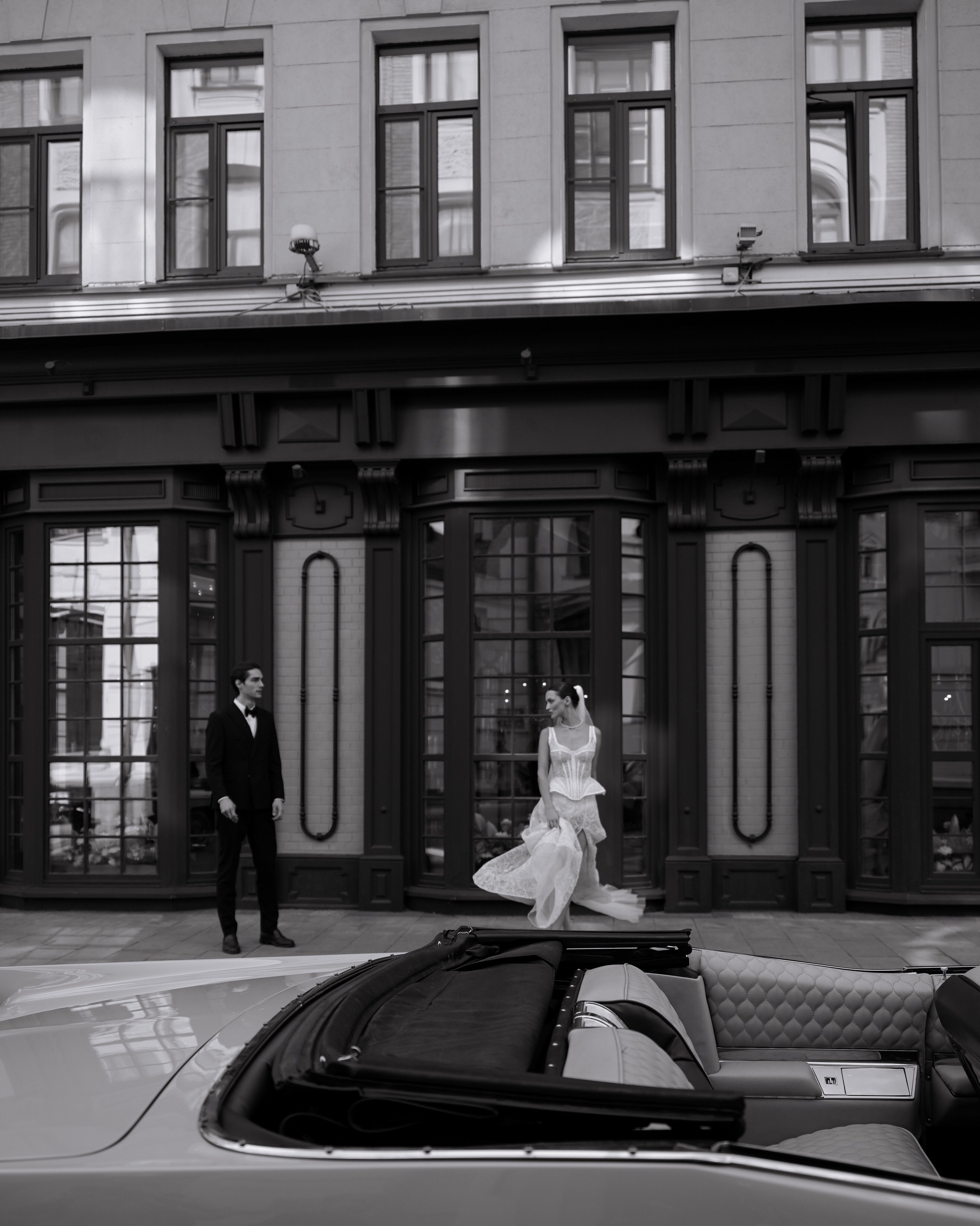 Свадебная Фотосессия с кабриолетом в Москве